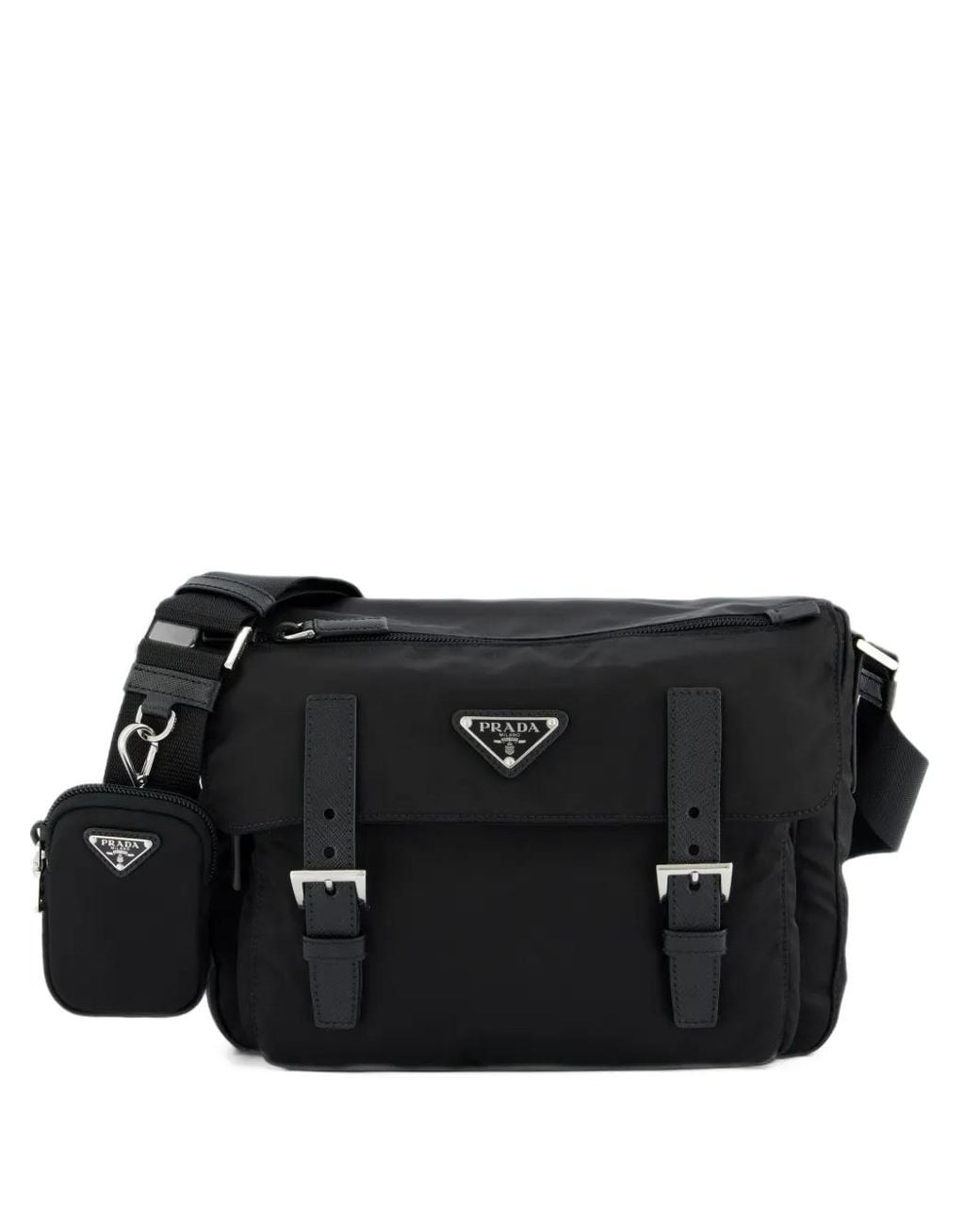 Prada Black Re-Nylon Shoulder Bag