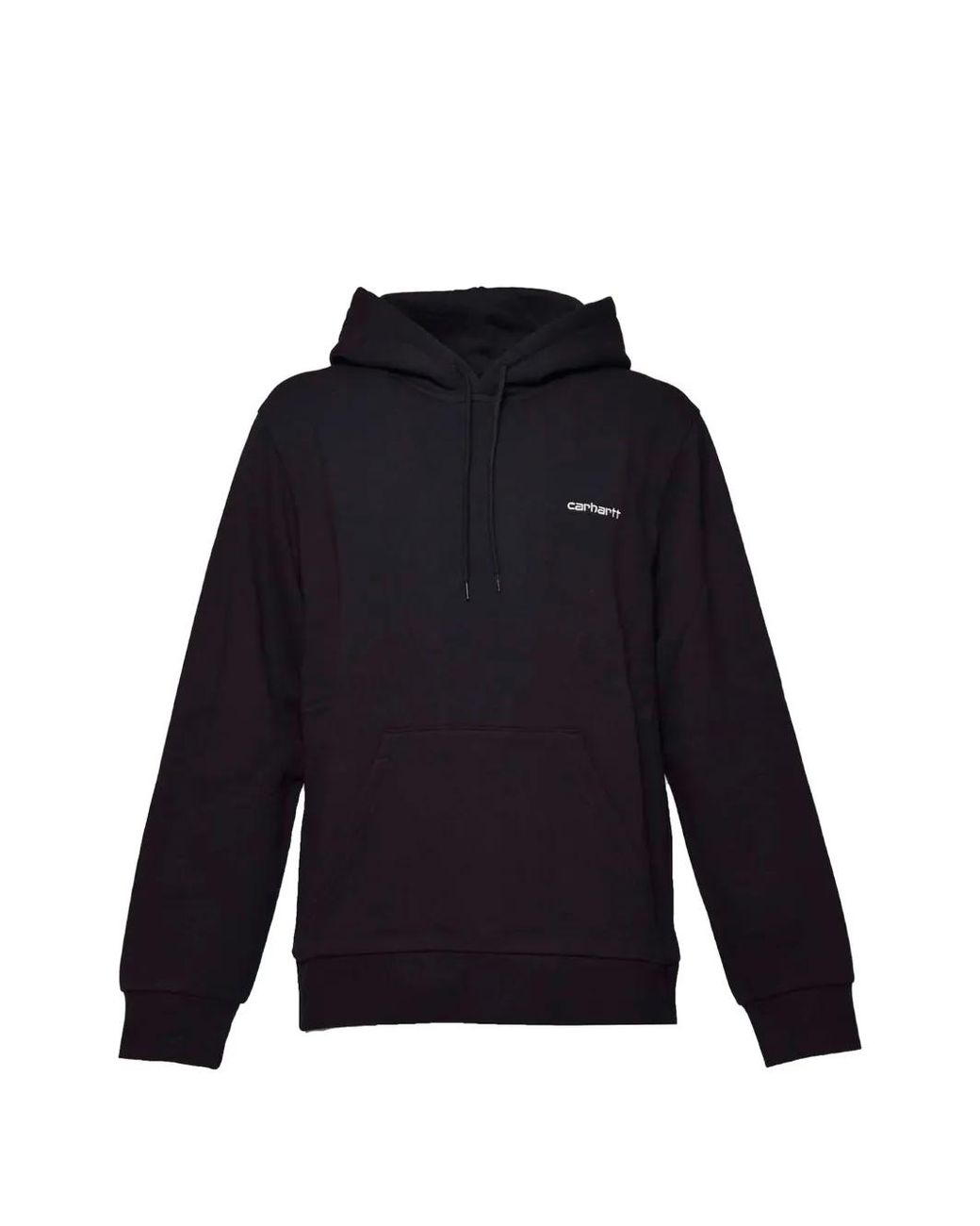 Carhartt Blue Long-Sleeve Embroidered Hoodie for men