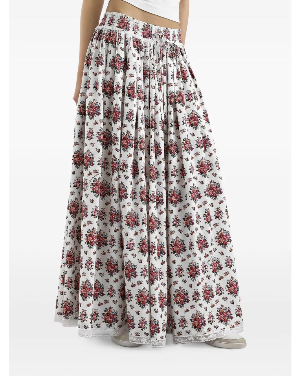 Dolce & Gabbana White Skirt