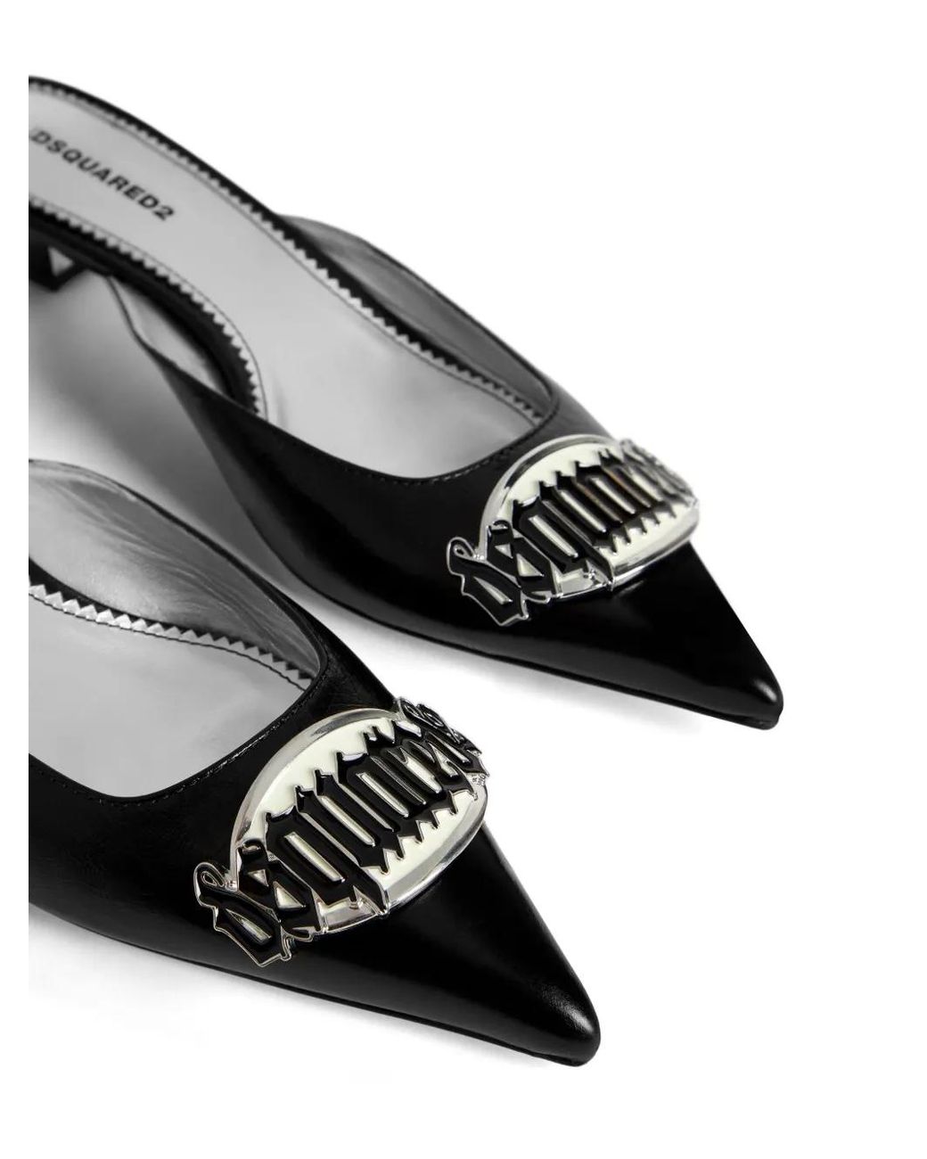 DSquared² Black Gothic Mules