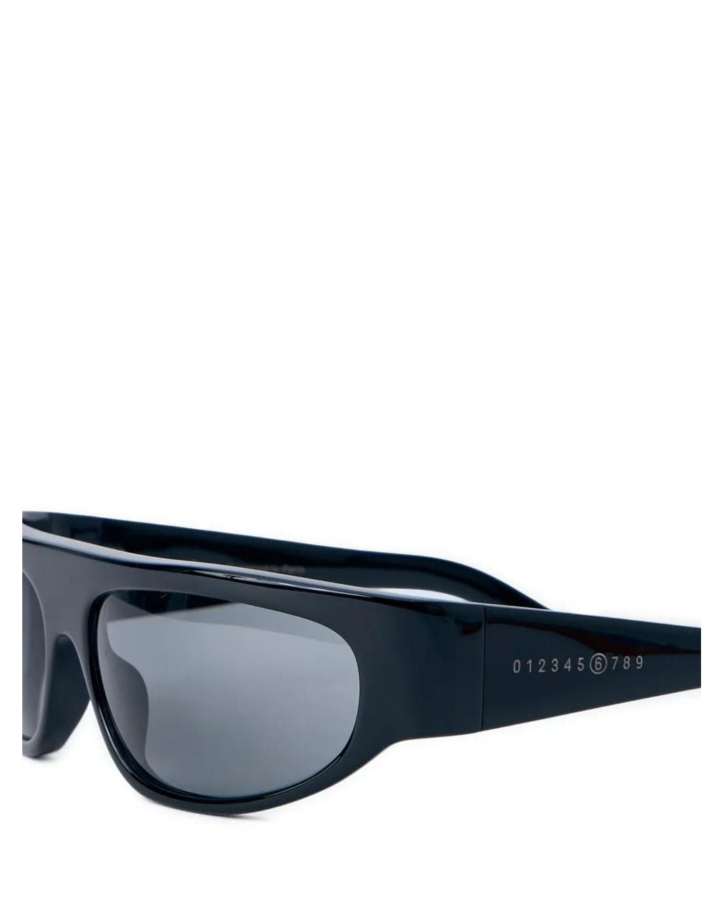 Retrosuperfuture Gray Logo-Hinge Rectangle-Frame Sunglasses