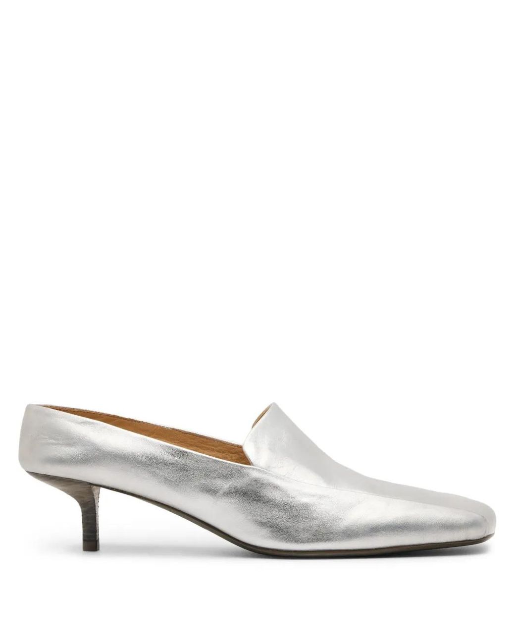 Marsèll White Spazzola Mules