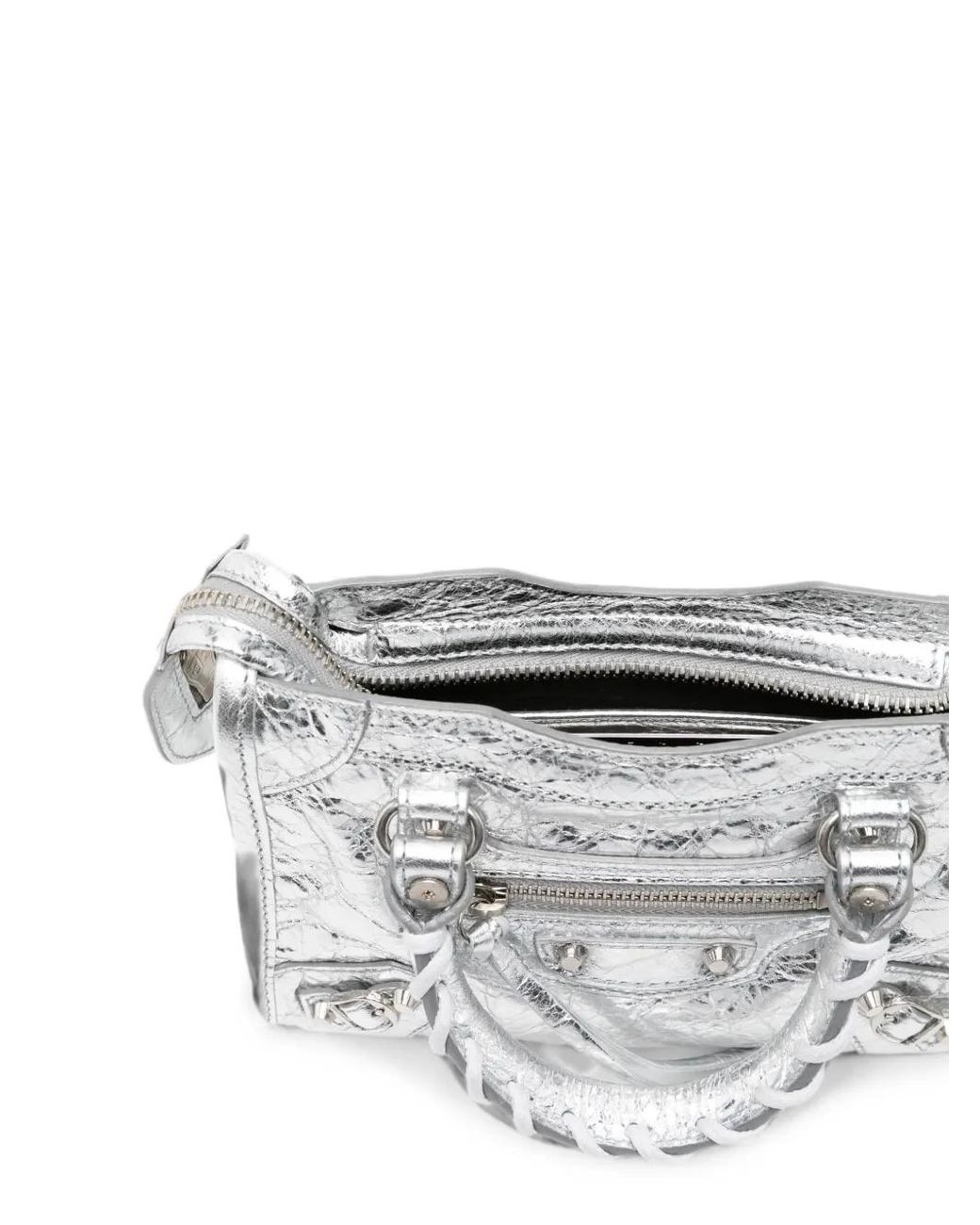 Balenciaga White Le City Nano Bag