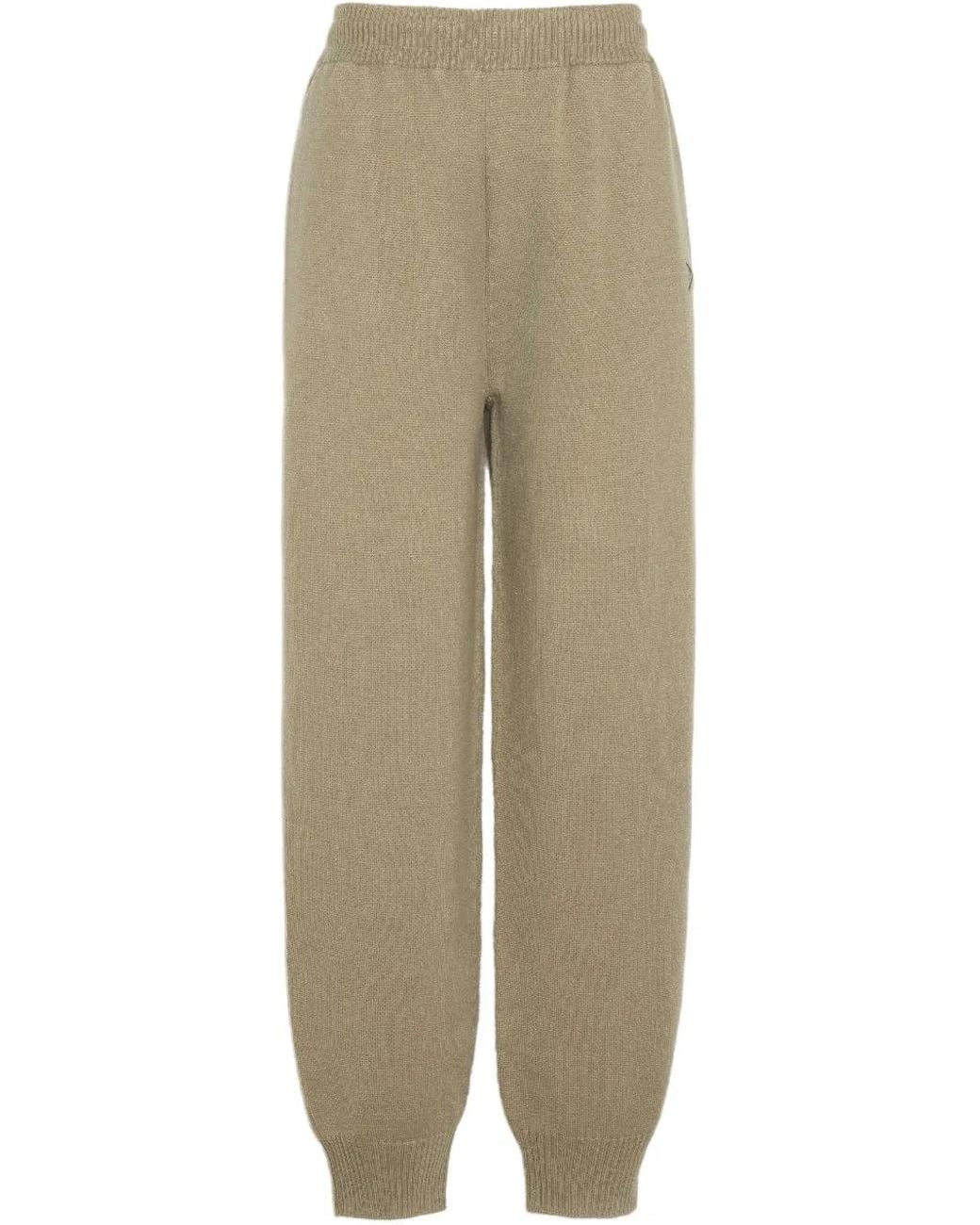 Barrie Natural Knitted Trousers for men