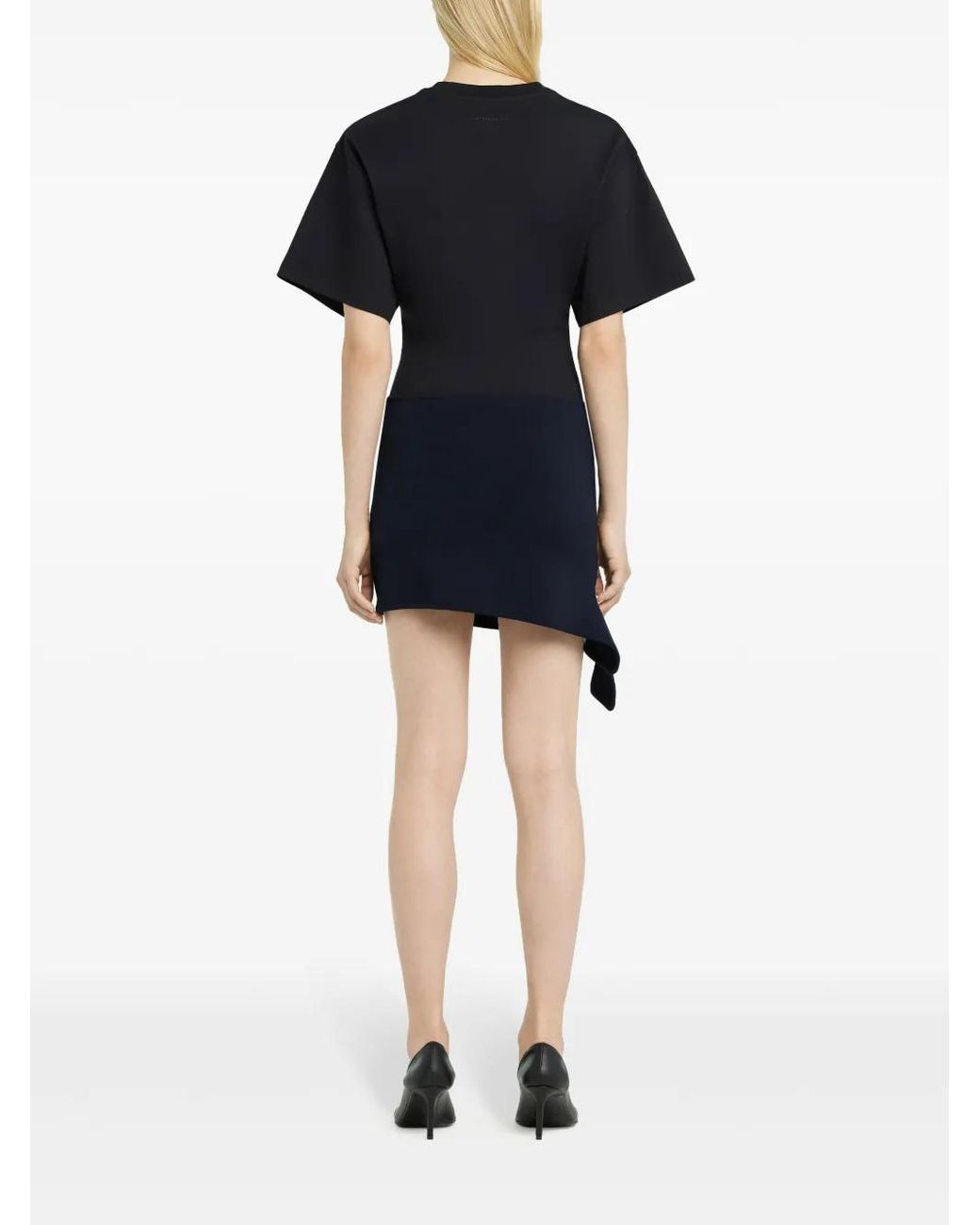 Courreges Blue Loop Mini Skirt
