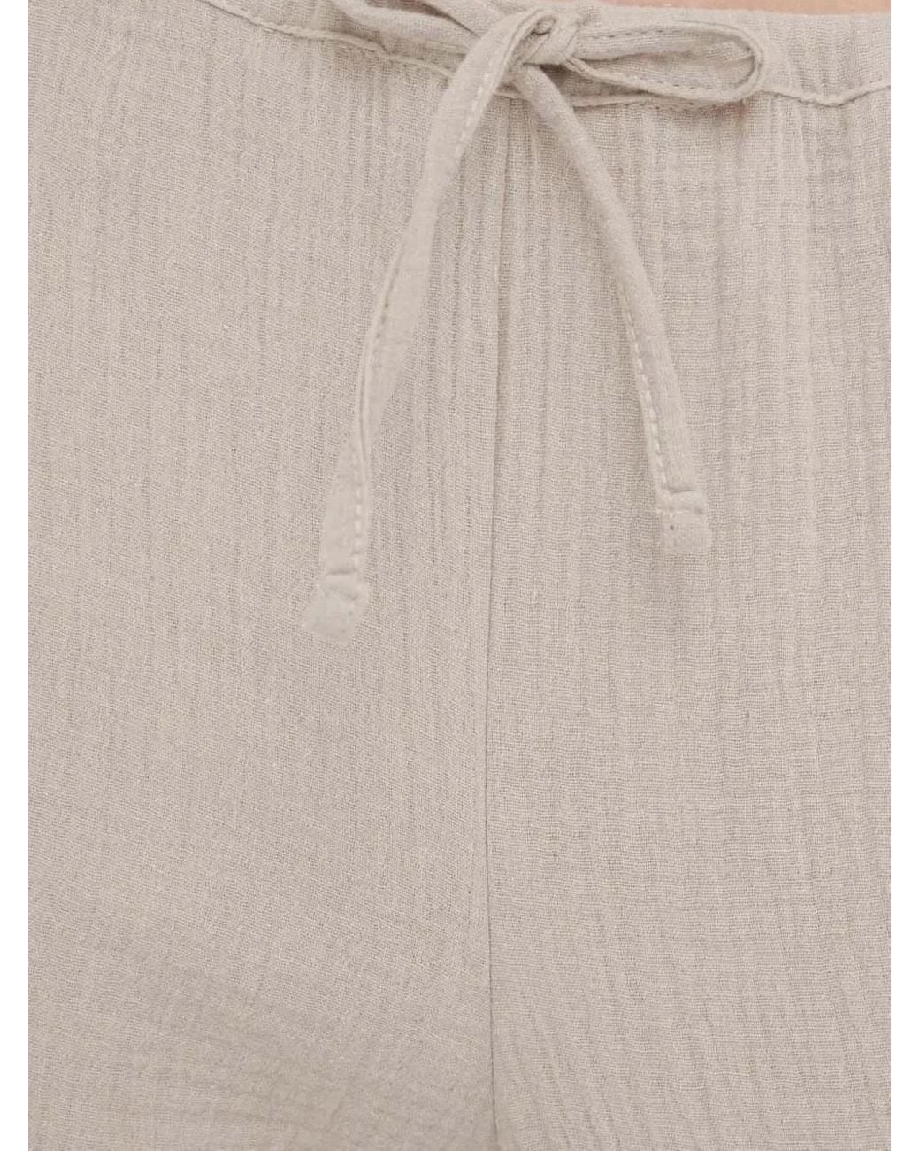 Résumé White Drawstring Trousers