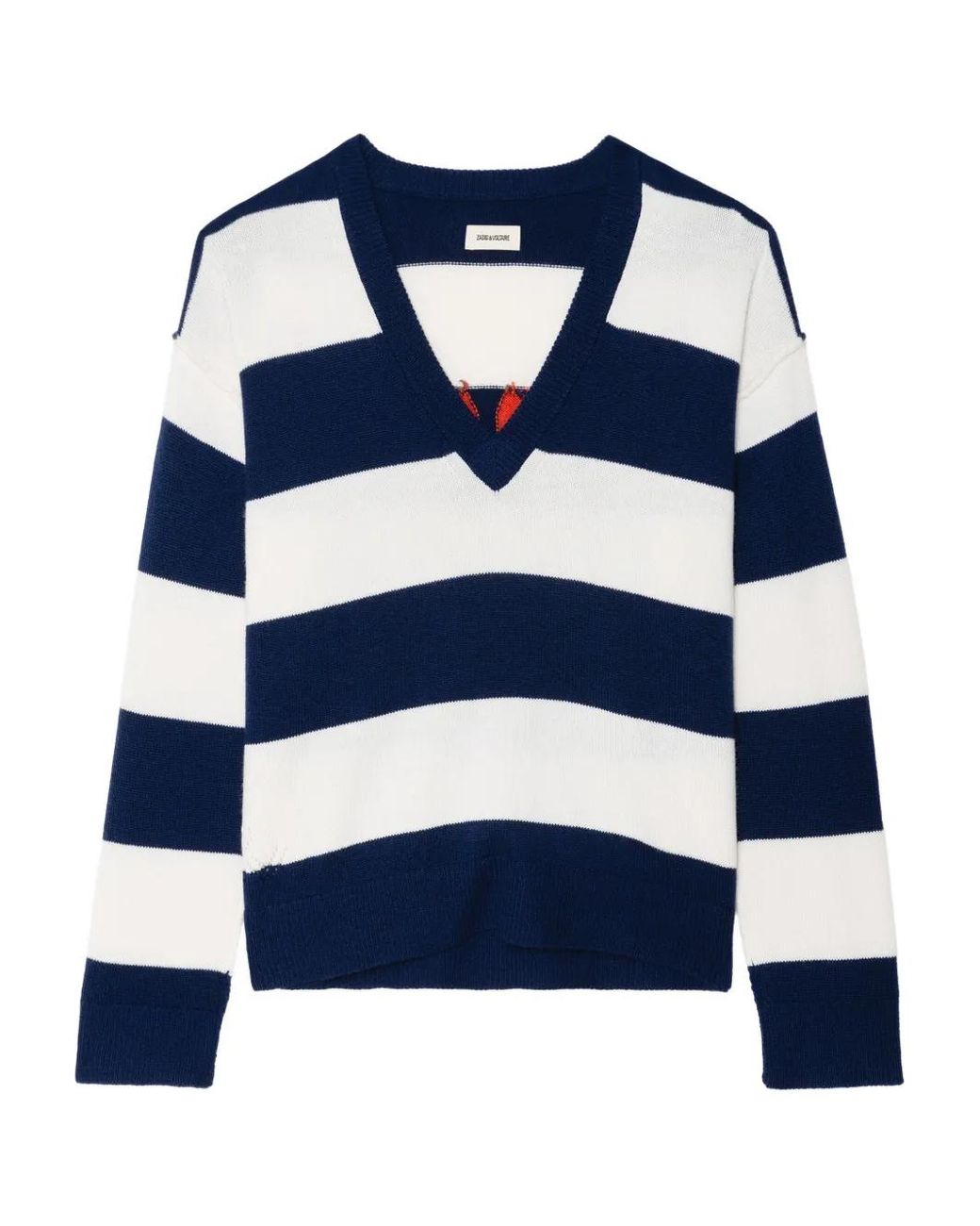 Zadig & Voltaire Blue Mikyz Striped Sweater