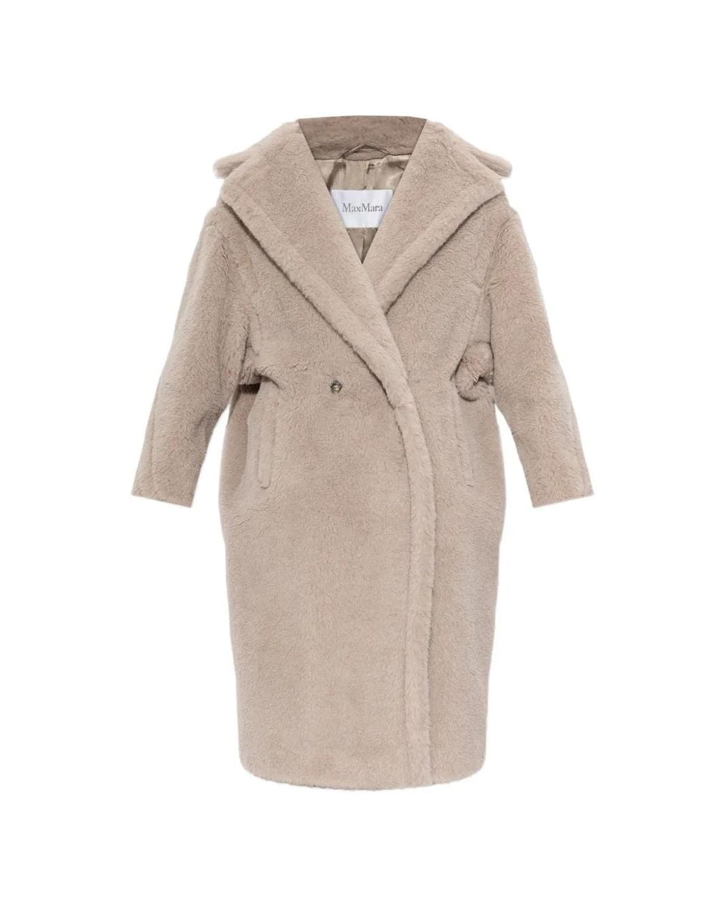 Max Mara Natural Teddy Bear Icon Coat
