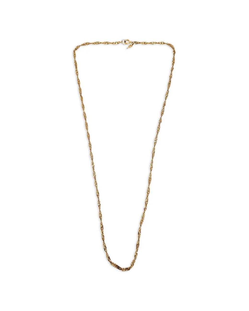 Madison White Twist Halskette