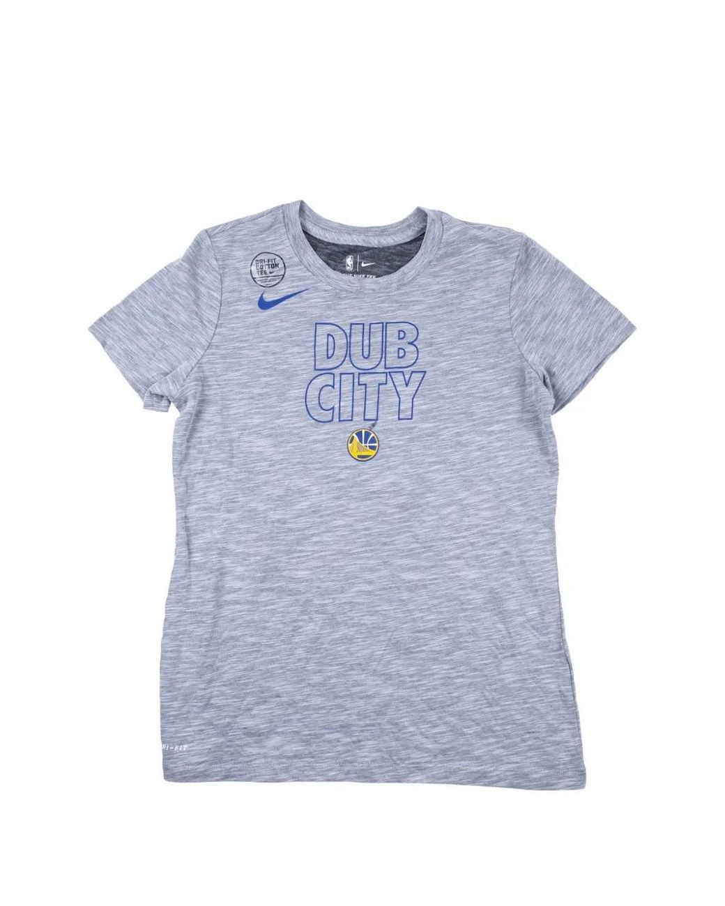 Nike Blue Nba Gsw Dub City Dri-Fit Essential T-Shirt