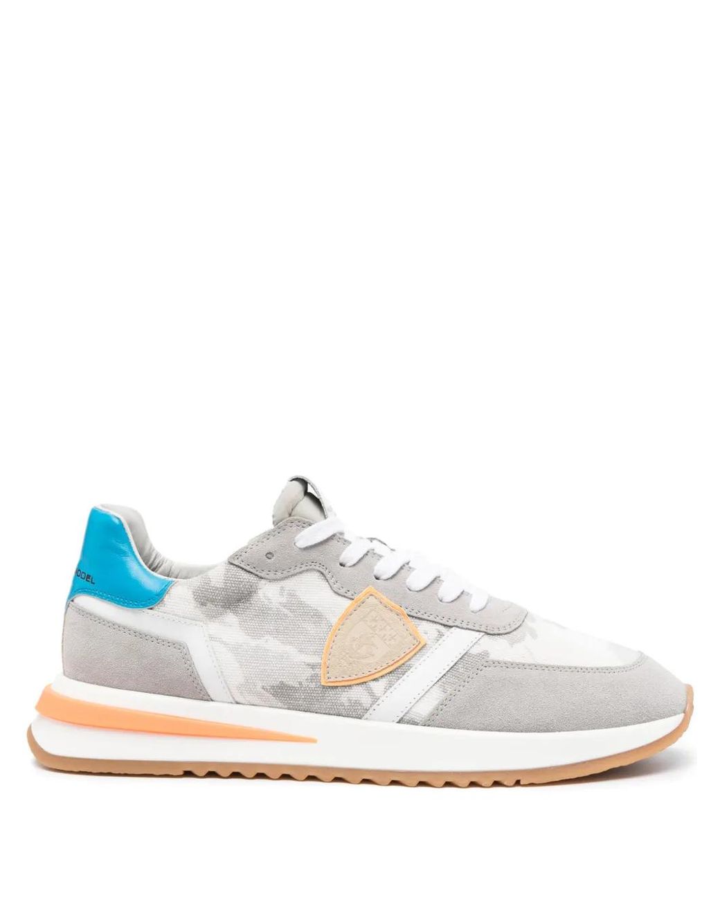 Philippe Model White Tropez 2.1 Lace-Up Sneakers for men