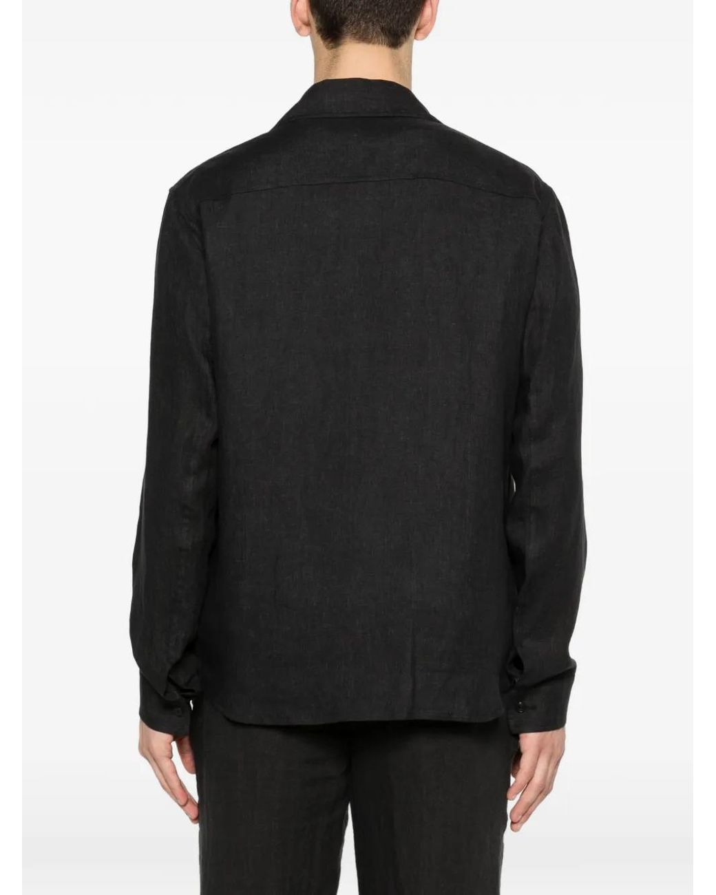 Briglia 1949 Black John Overshirt for men