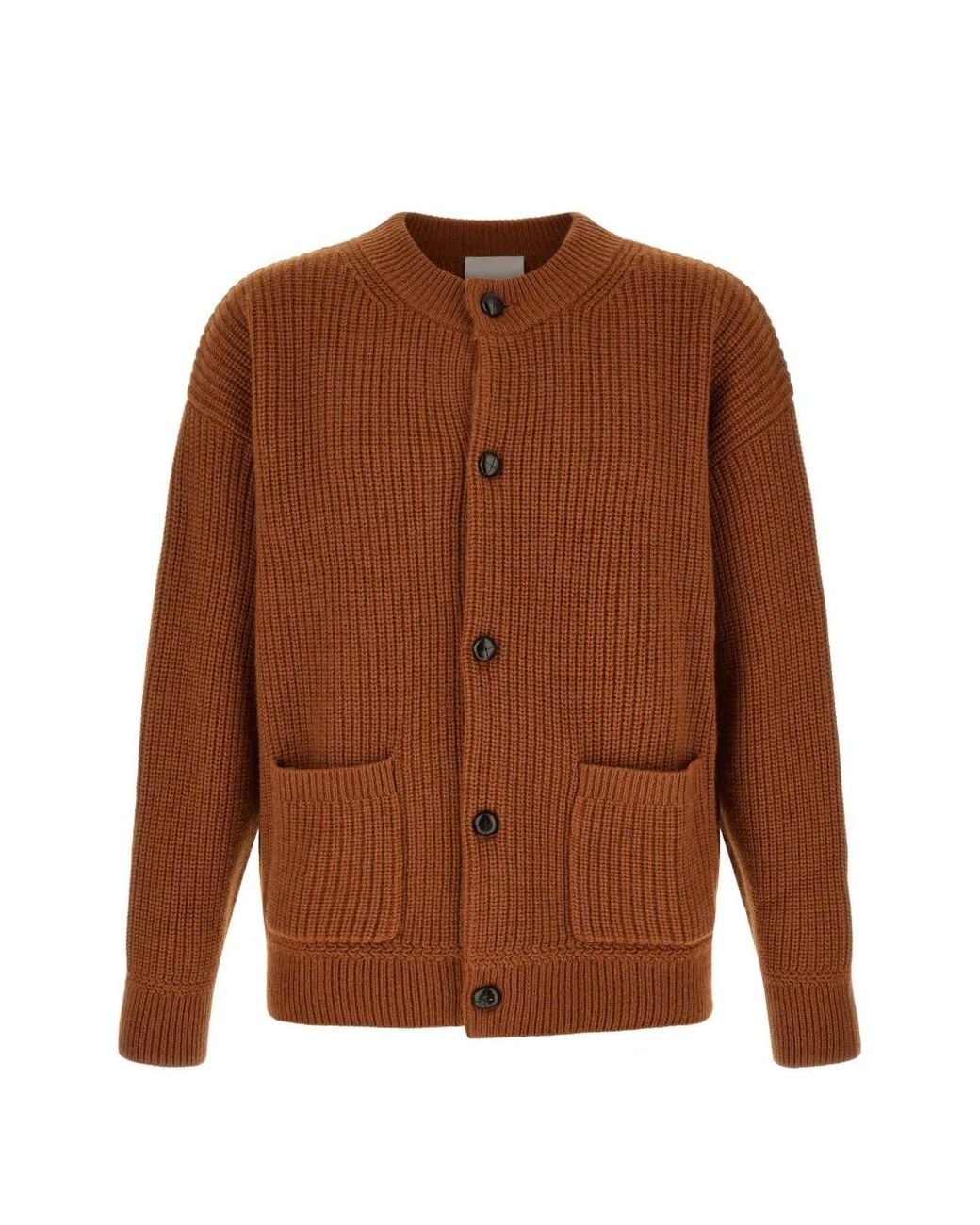 Isabel Marant Brown Cardigan Mael En Maille Côtelée for men