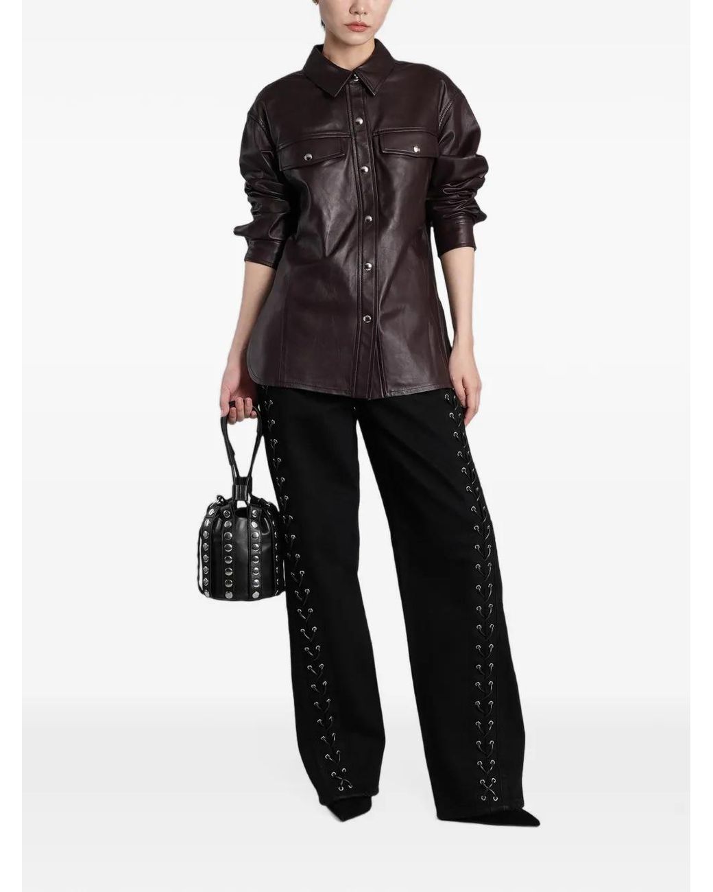 IRO Black Lambskin Jacket