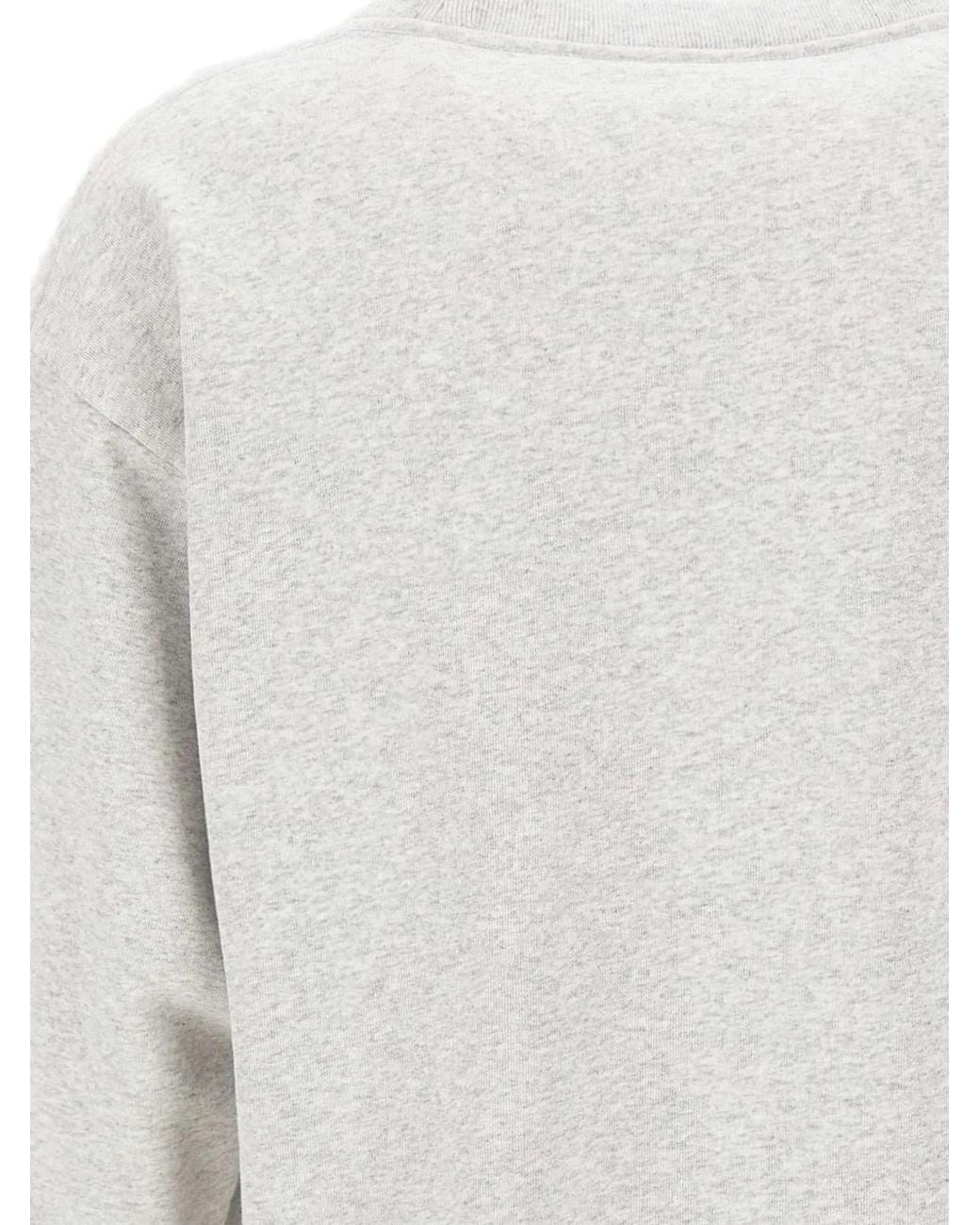 Sporty & Rich White Ny Health Club Sweatshirt