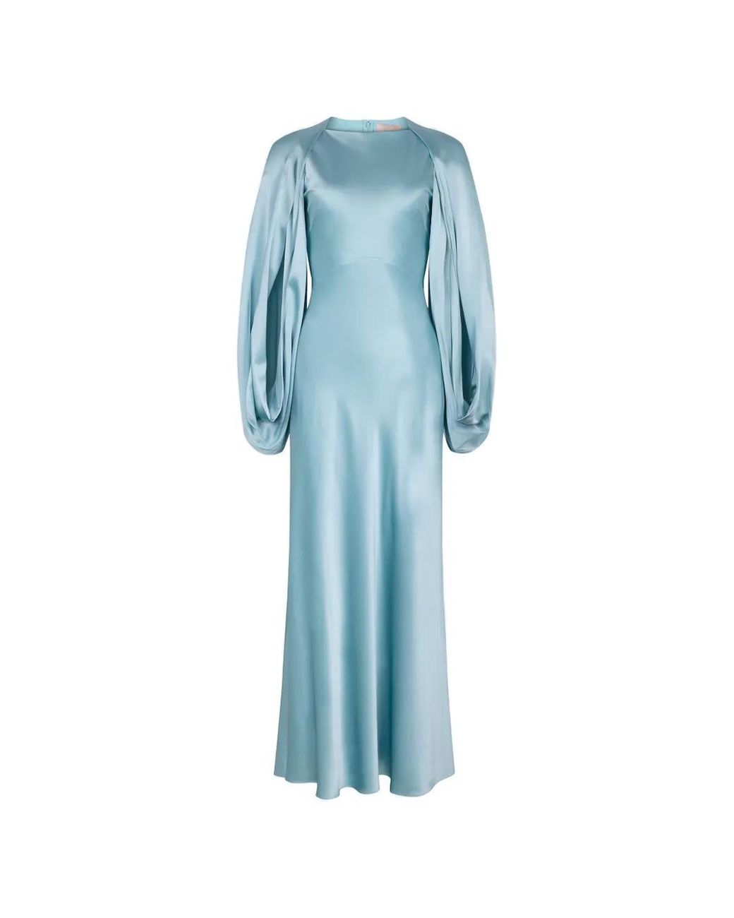 Roksanda Blue Kami Balloon-Sleeve Maxi Dress