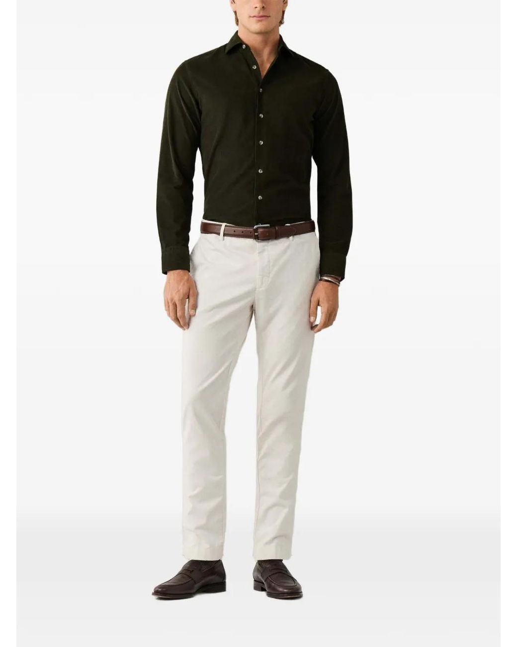 Hackett Black Long-Sleeved Shirt for men