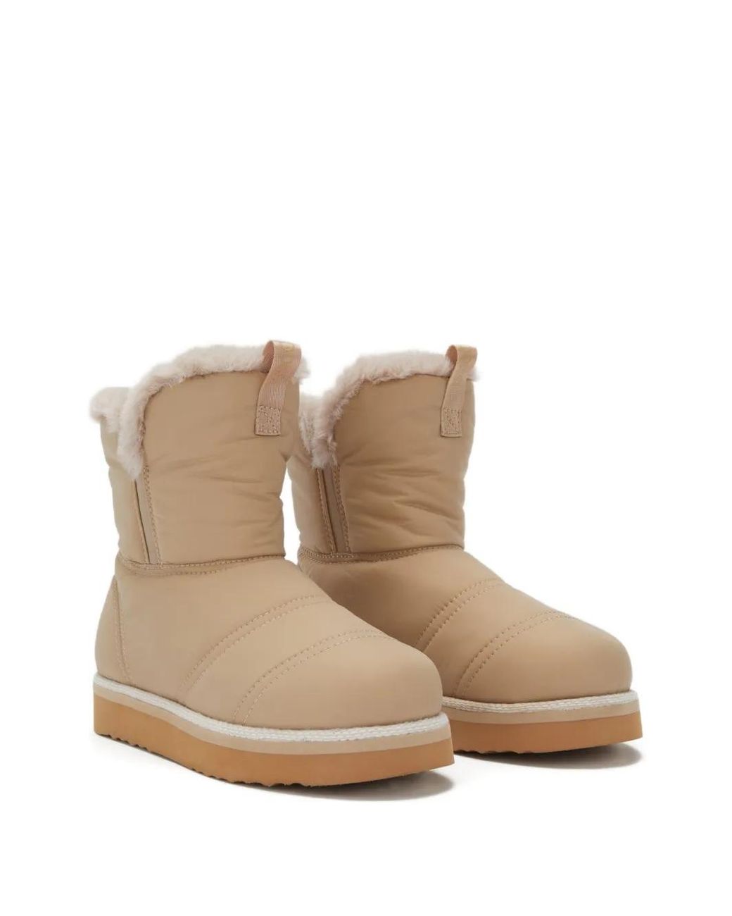 Odissi Natural Rose Lined Elasticated Boots