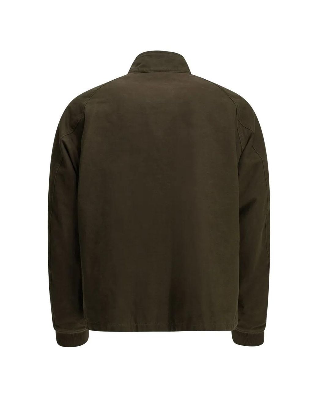 A.PRESSE Green British Royal High-Neck Jacket for men