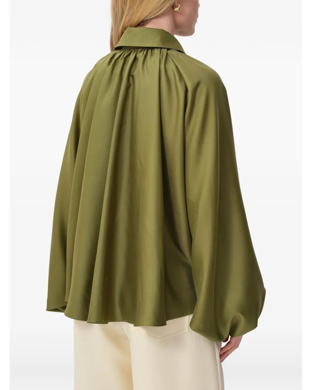 Concepto Green Dawn Tie-Detail Jacket