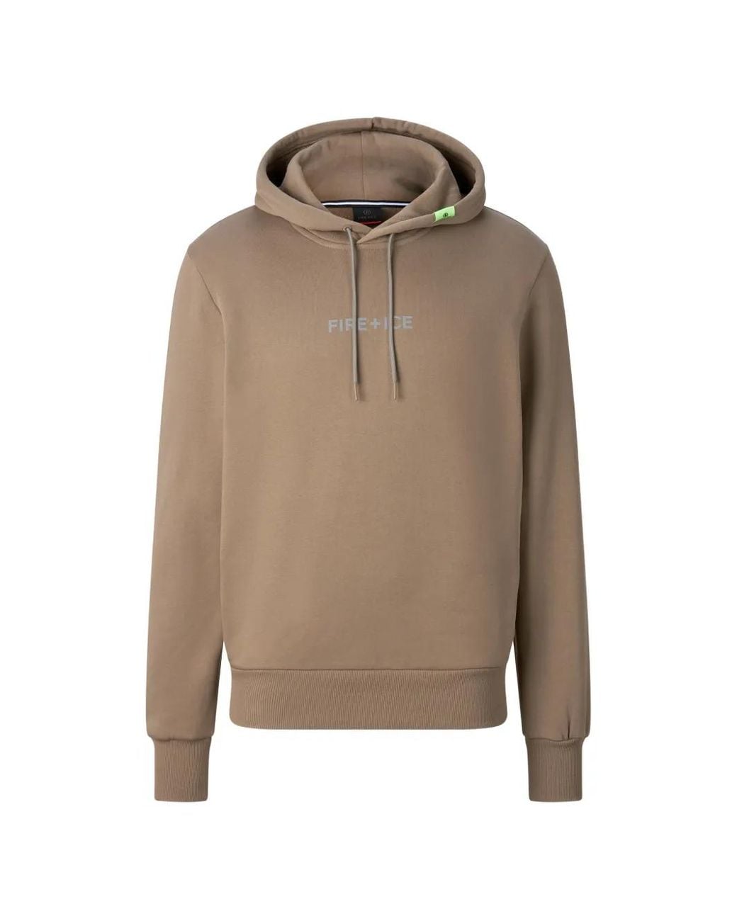 Bogner Fire + Ice Natural Covell Logo-Print Hoodie for men