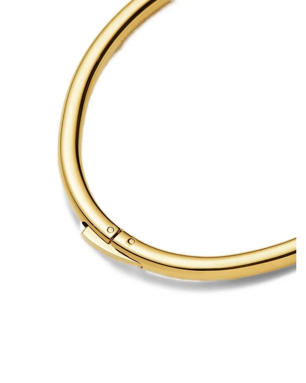Missoma Metallic Hinged Round Bangle