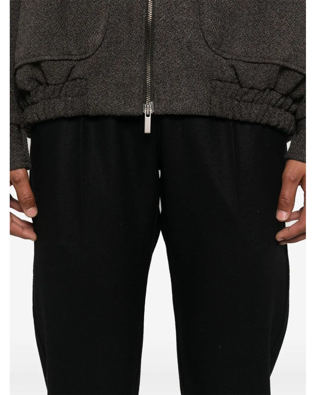 Pantalones De Chándal Con Cordones Jil Sander de hombre de color Black