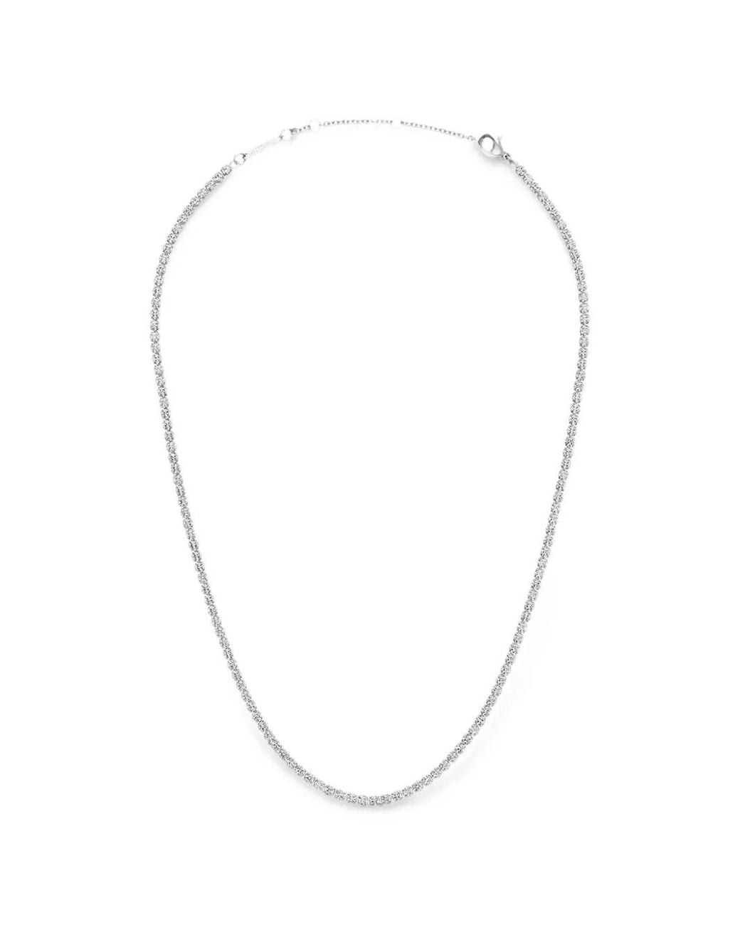 Daniel Wellington White Classic Tennis Crystal-Embellished Necklace