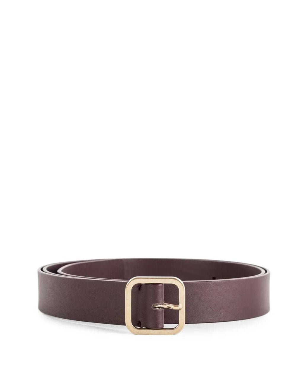 Marsèll White Quadra Leather Belt