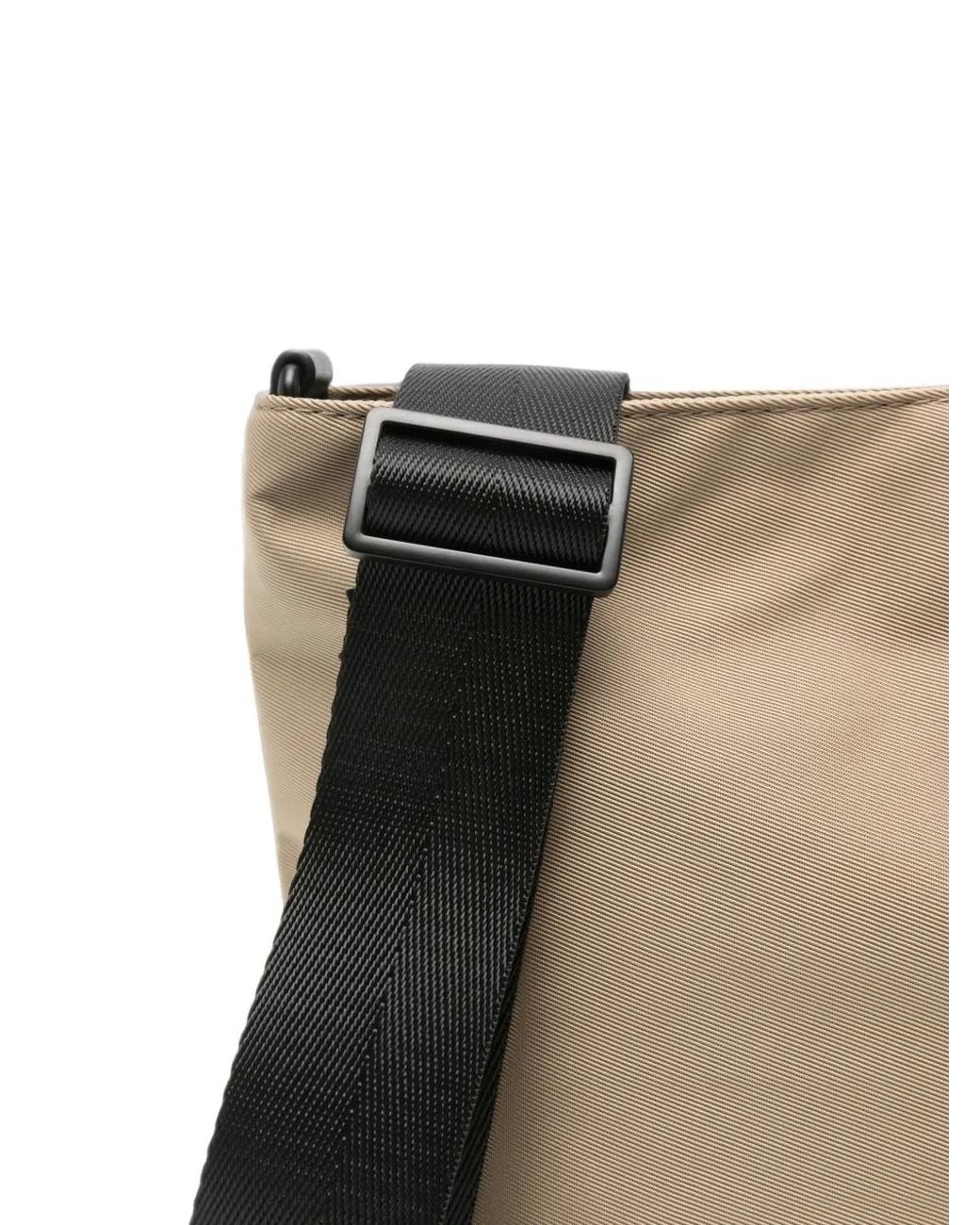 K-Way Gray Umhängetasche Mit Logo-Patch