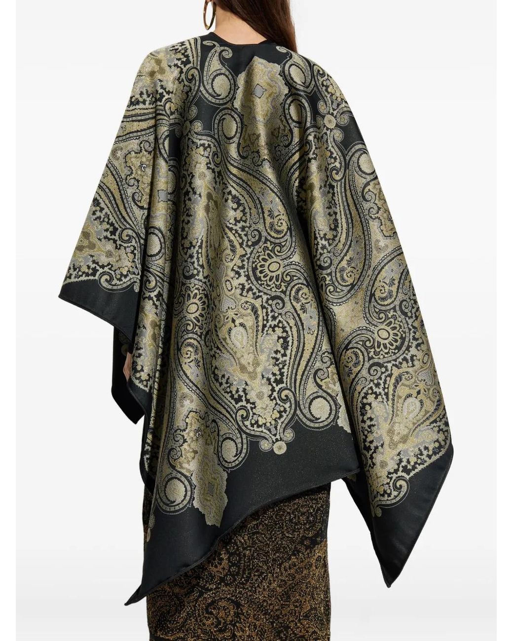 Chaqueta Con Motivo De Cachemira Etro de color Black