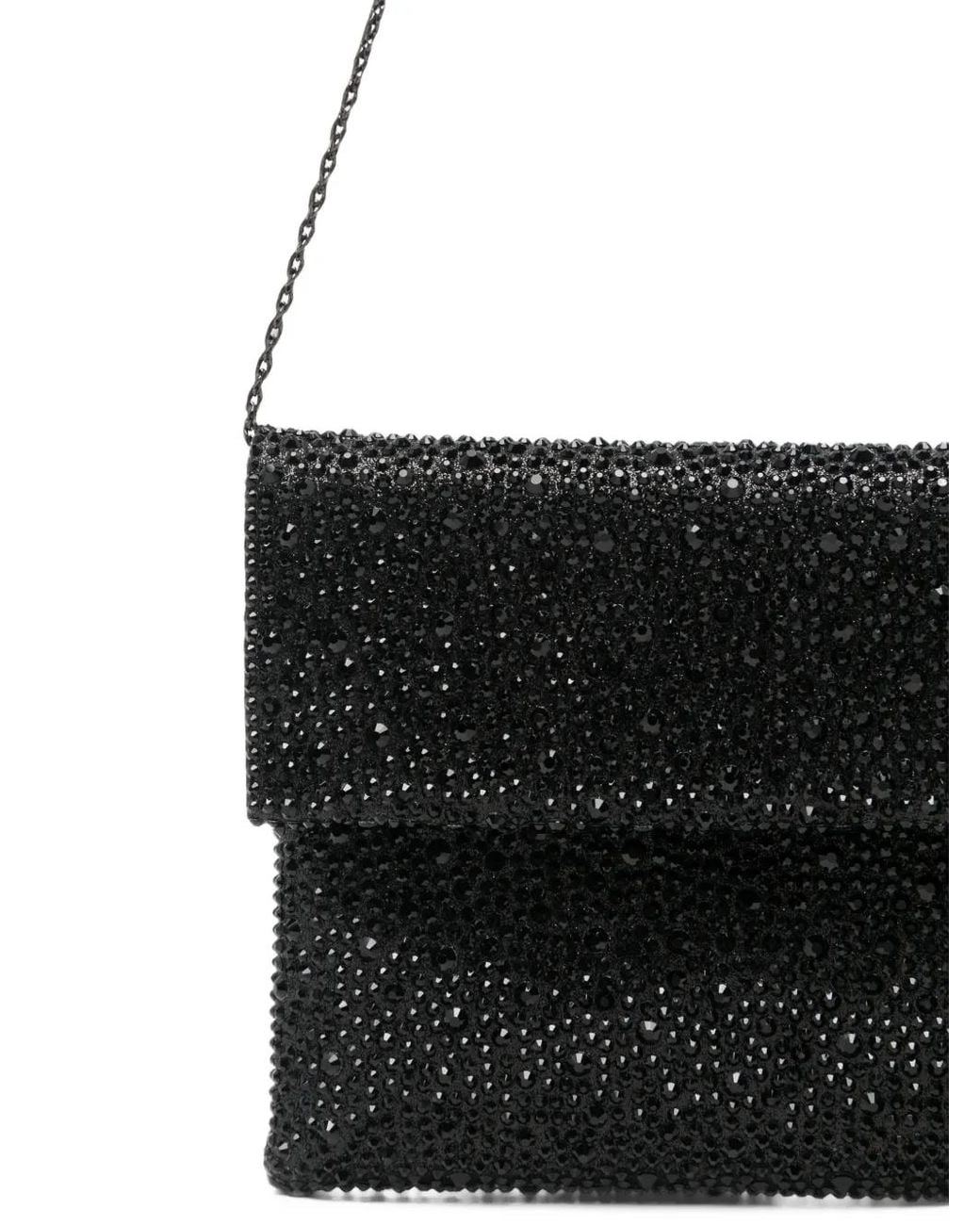 Twentyfourhaitch White Carena Clutch Bag