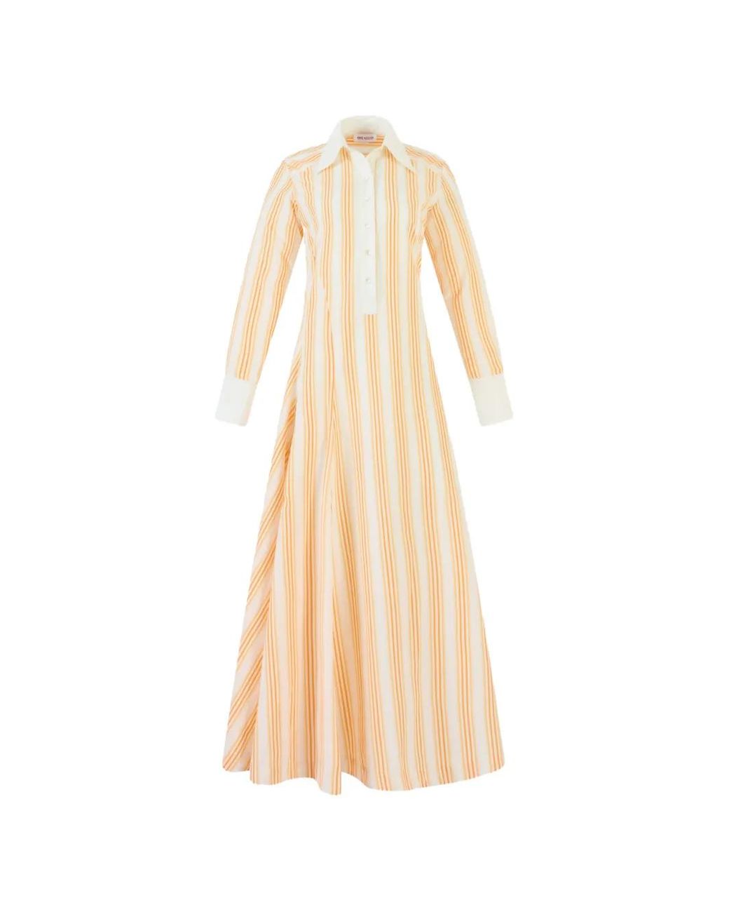 Rosie Assoulin White Groovy Shirt Dress