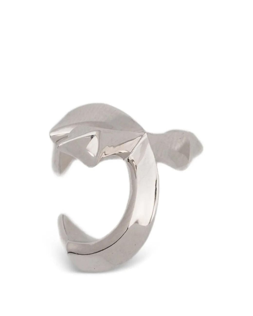 LAG World White Croix Gothic Ear Cuff