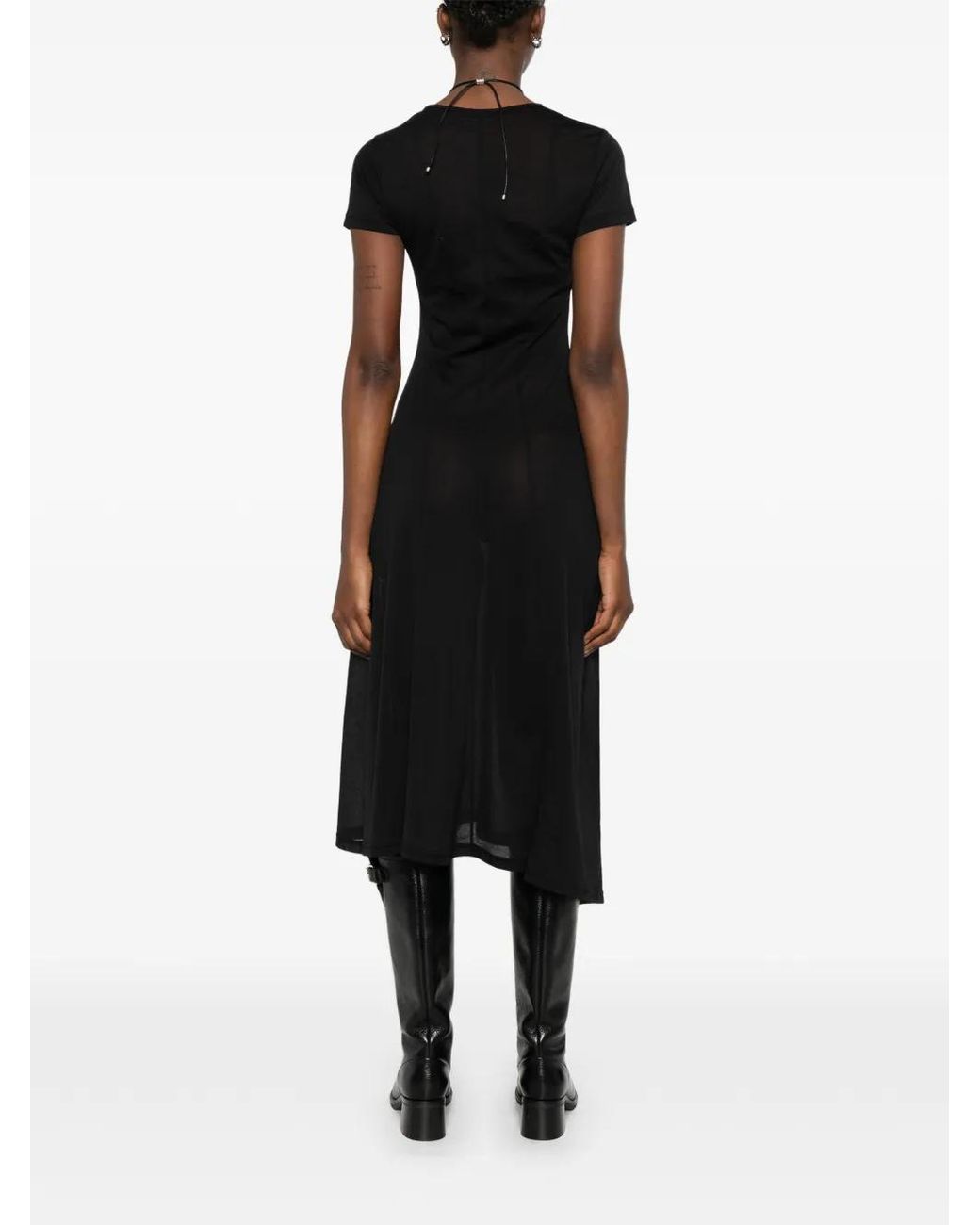Our Legacy Black Ragged Dress