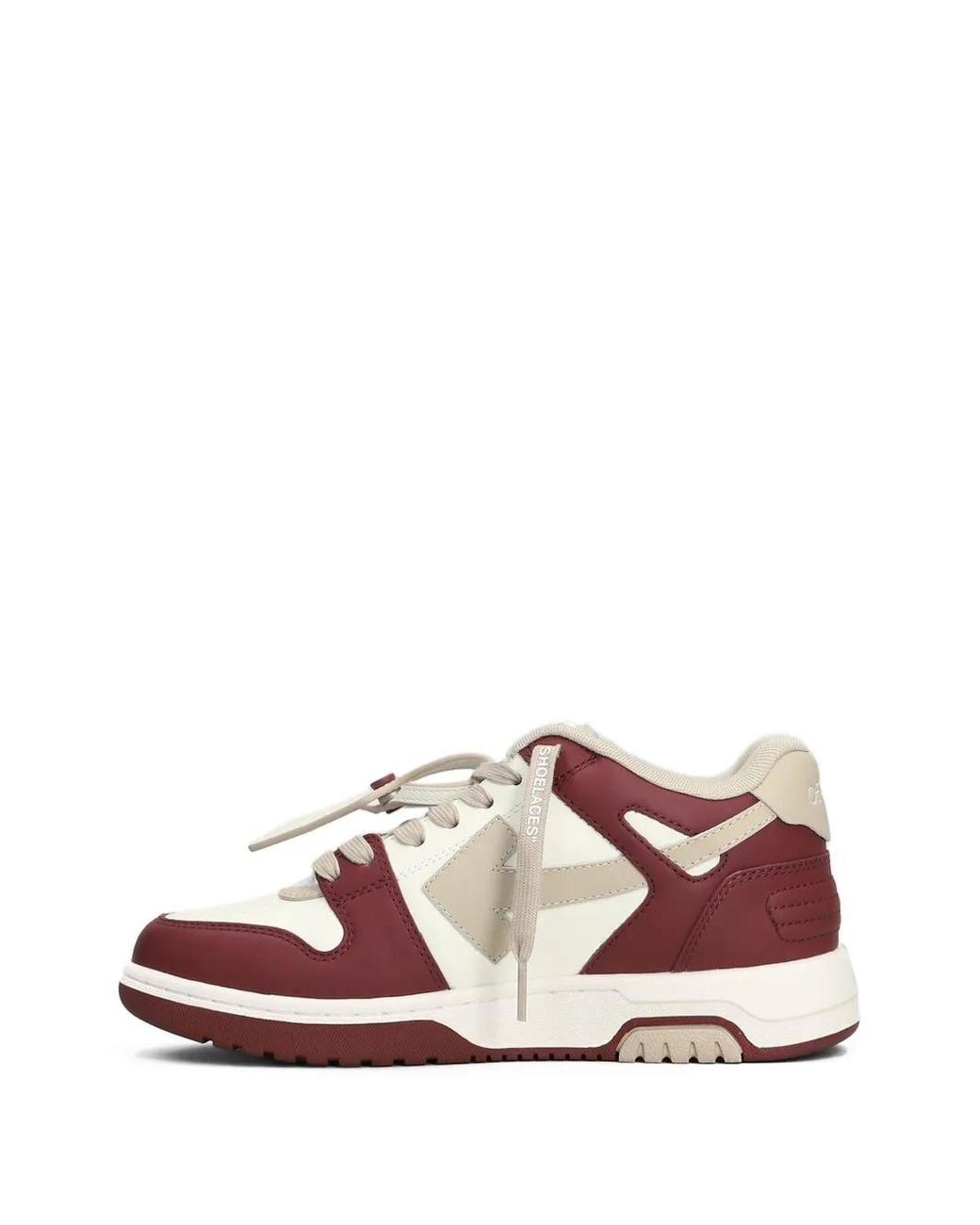 Off-White c/o Virgil Abloh Pink Logo-Patch Sneakers