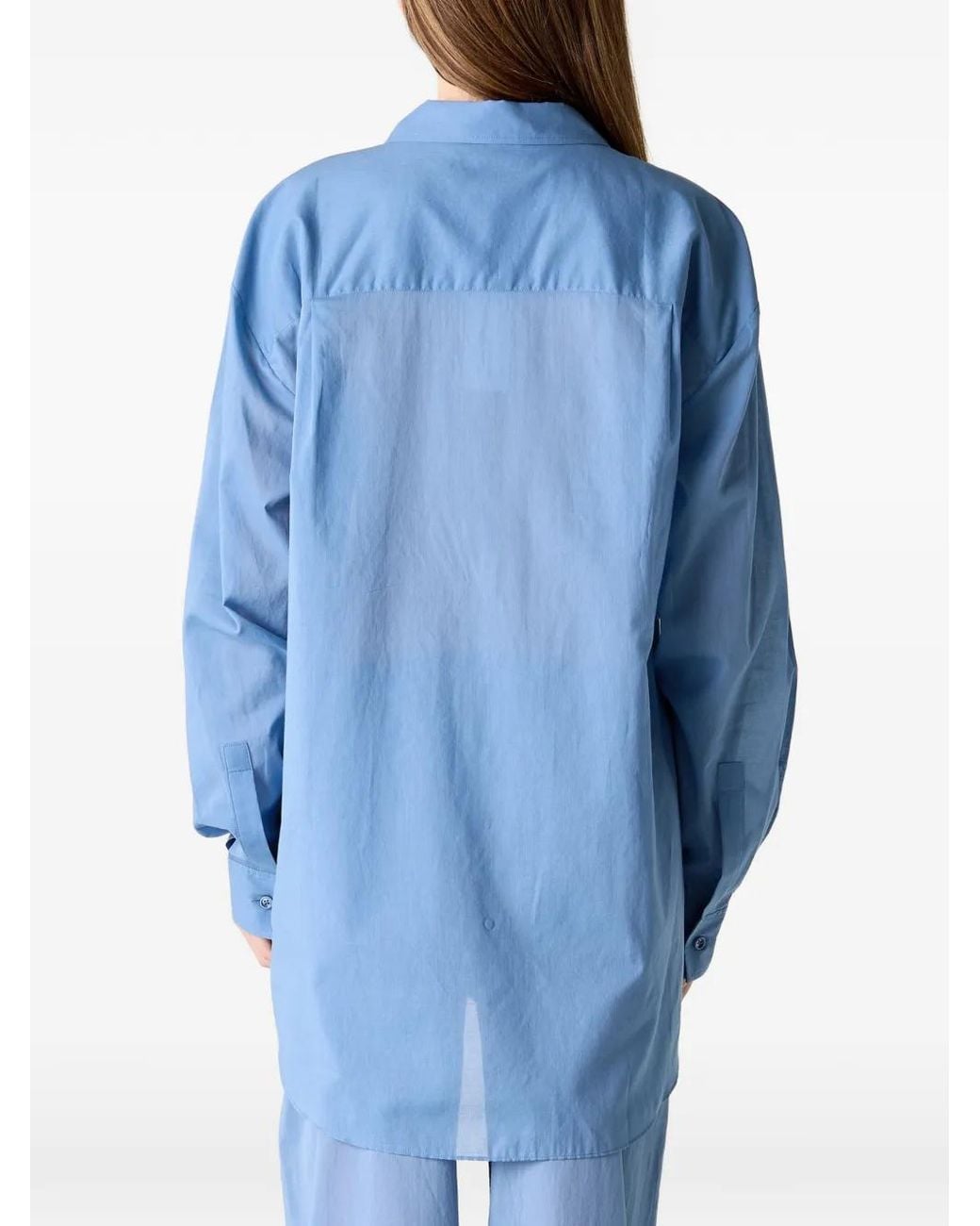 ÉTERNE Blue Lucien Button-Down Shirt