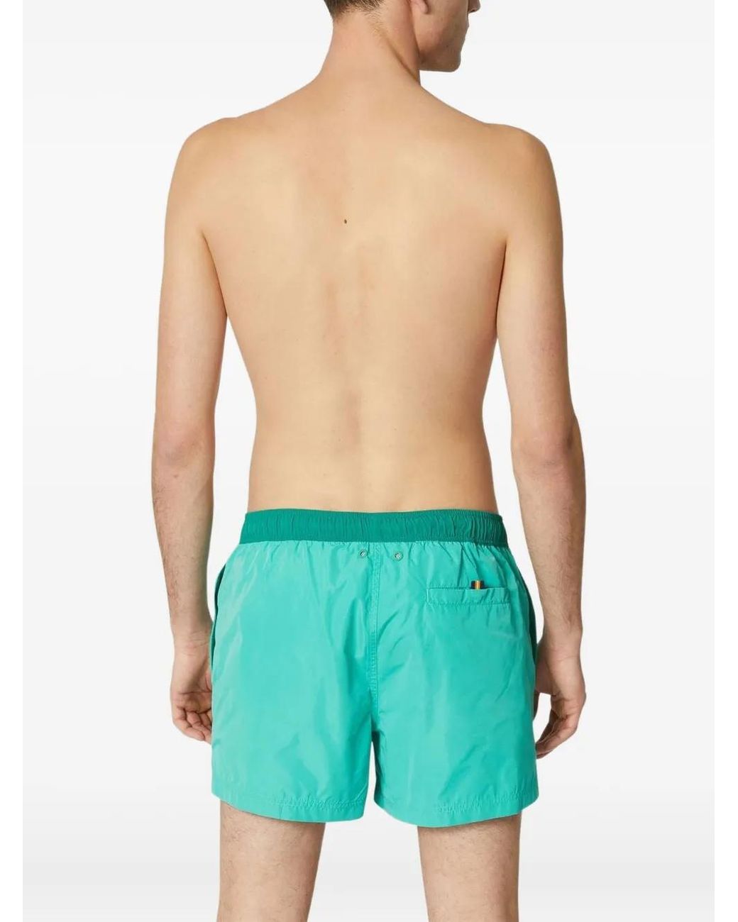 Short À Taille Élastique K-Way pour homme en coloris Green