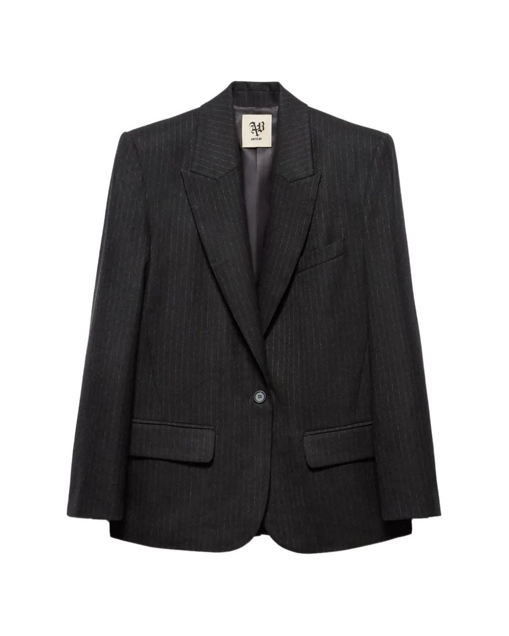 Aniye By Black Colette Pinstripe-Print Blazer