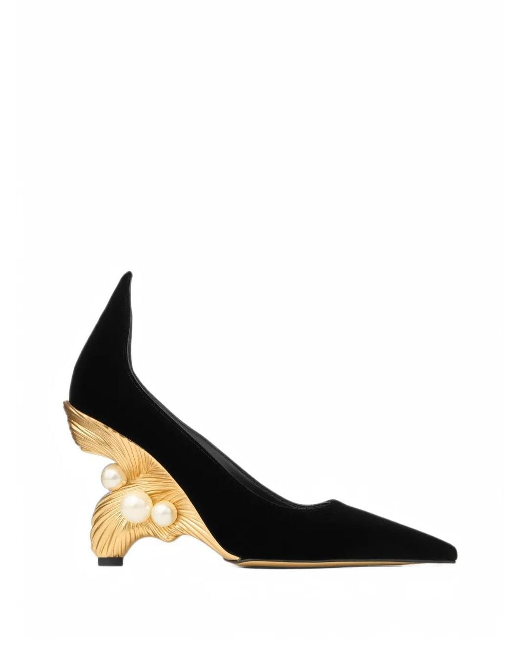 Jimmy Choo Black Ithaca 95 Pumps