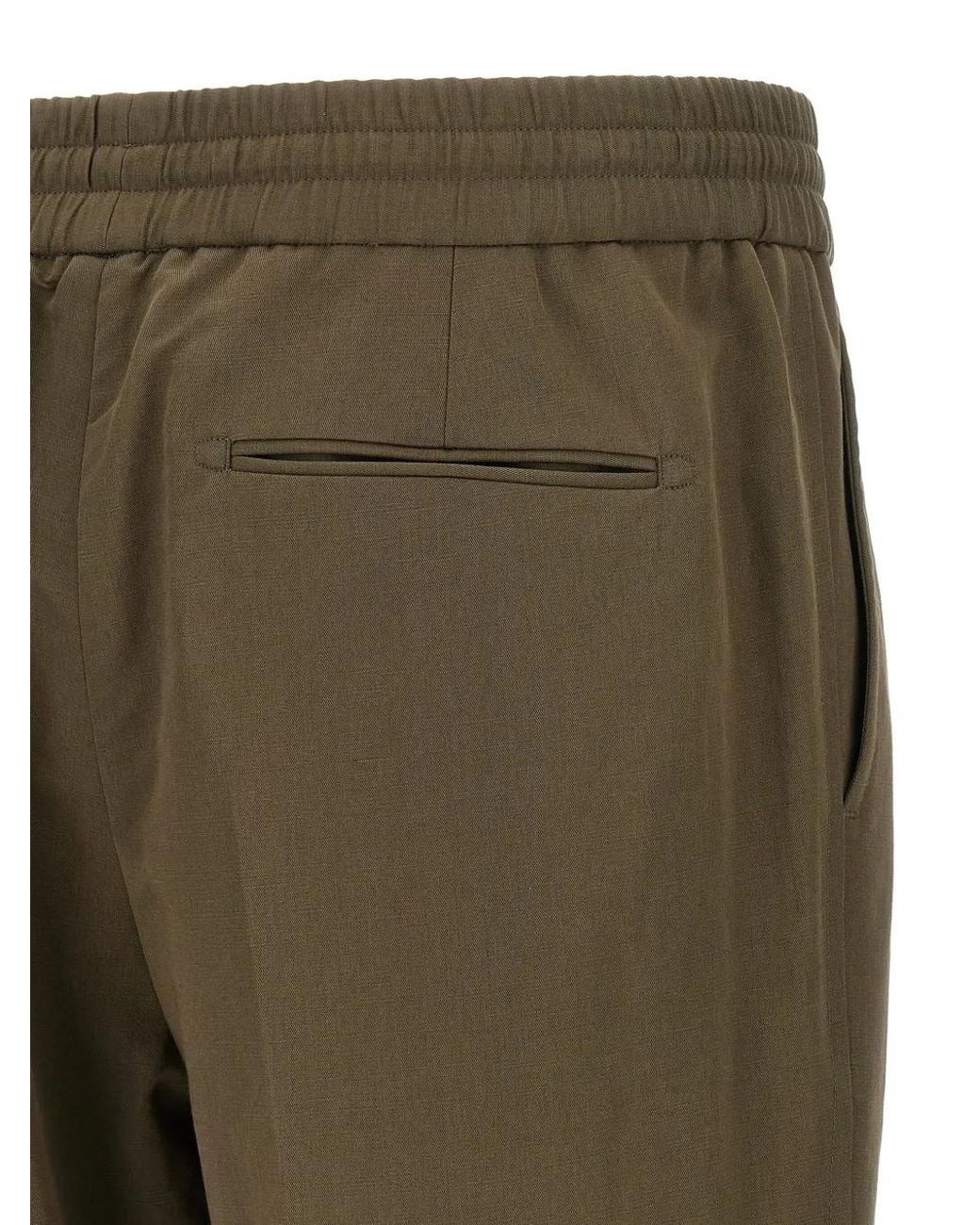 Brioni Green Asolo Trousers for men
