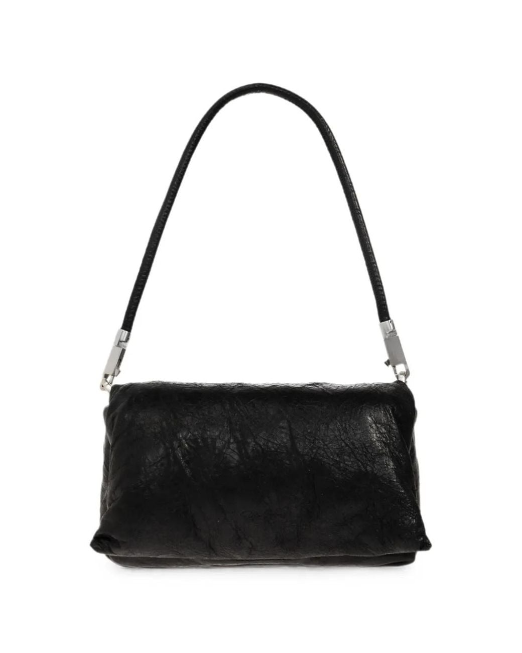 Rick Owens Black Tower Shoulder Pillow Griffin Bag