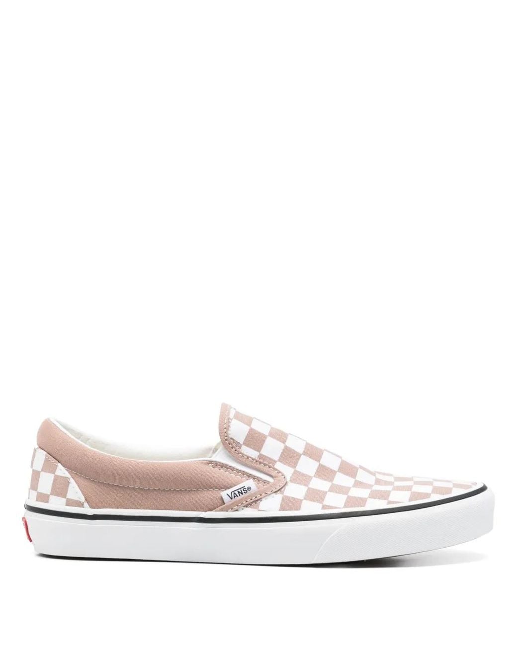 Vans White Classic Slip-On Sneakers