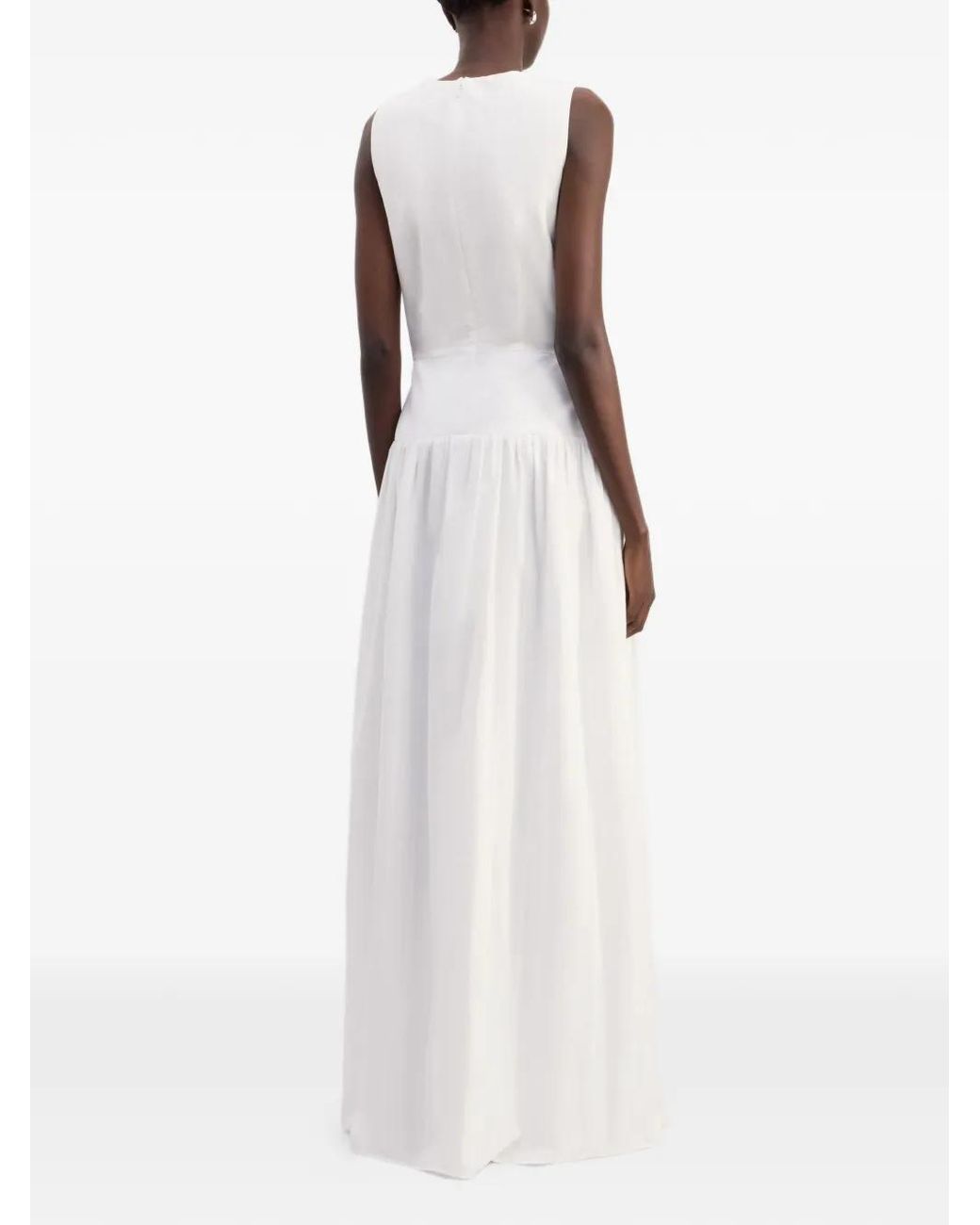 Loulou de Saison White Ama Maxi Dress