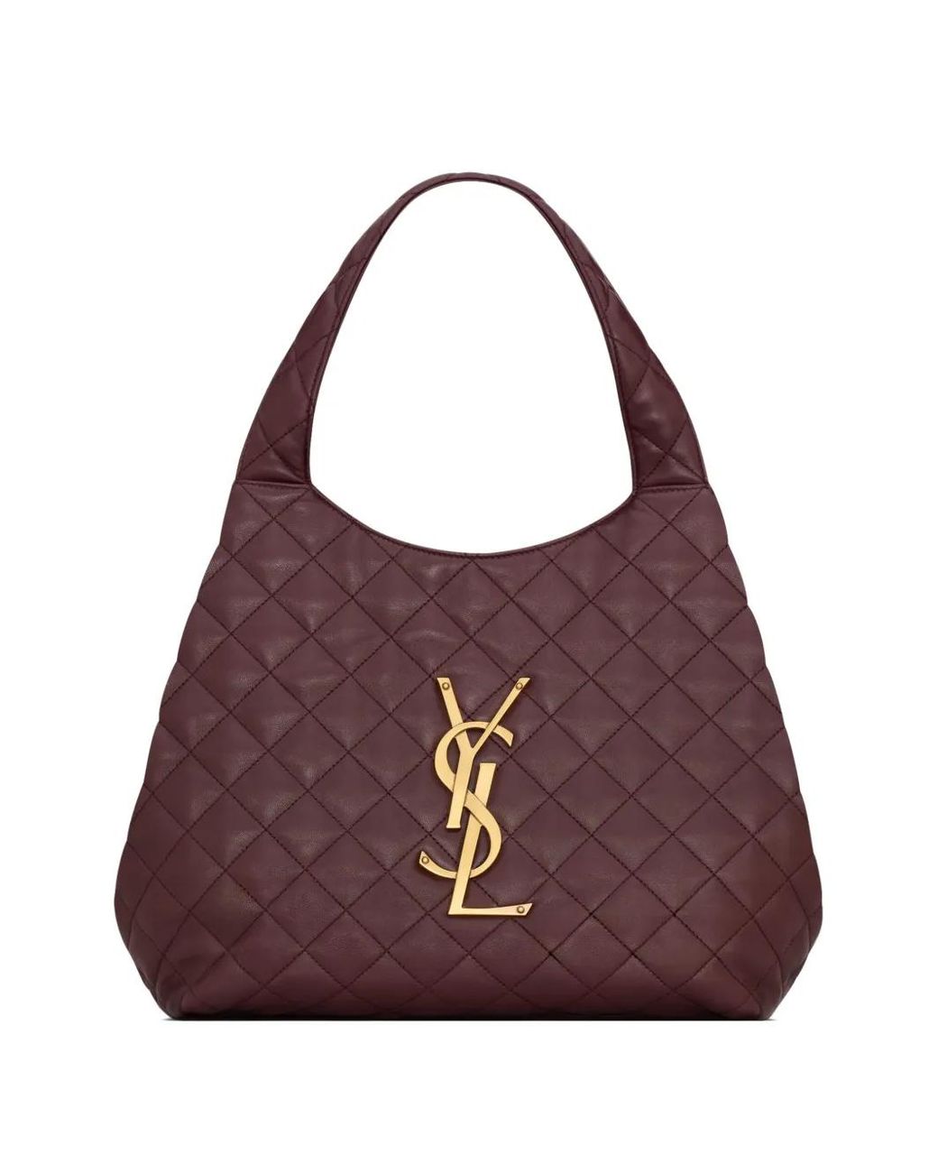 Saint Laurent Purple Tote Bags