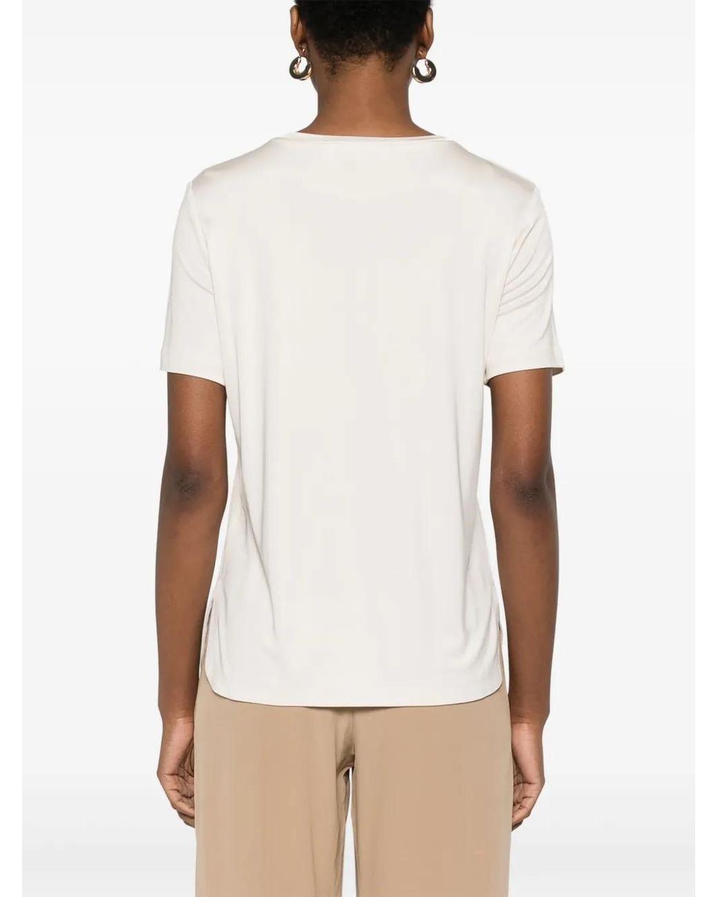 Max Mara White Carena T-Shirt