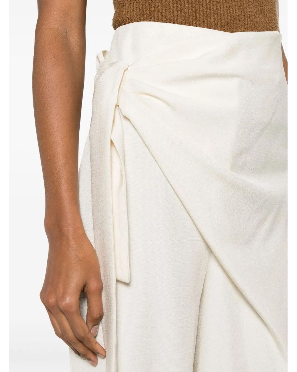GAUGE81 White Carlow Straight-Leg Trousers