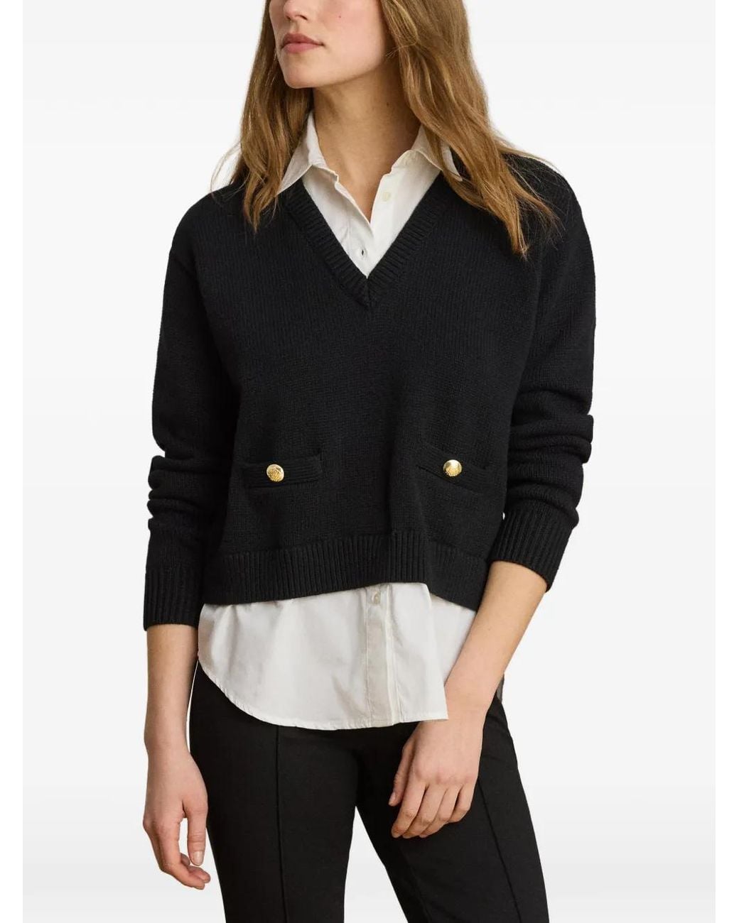 Ralph Lauren Black Sweaters