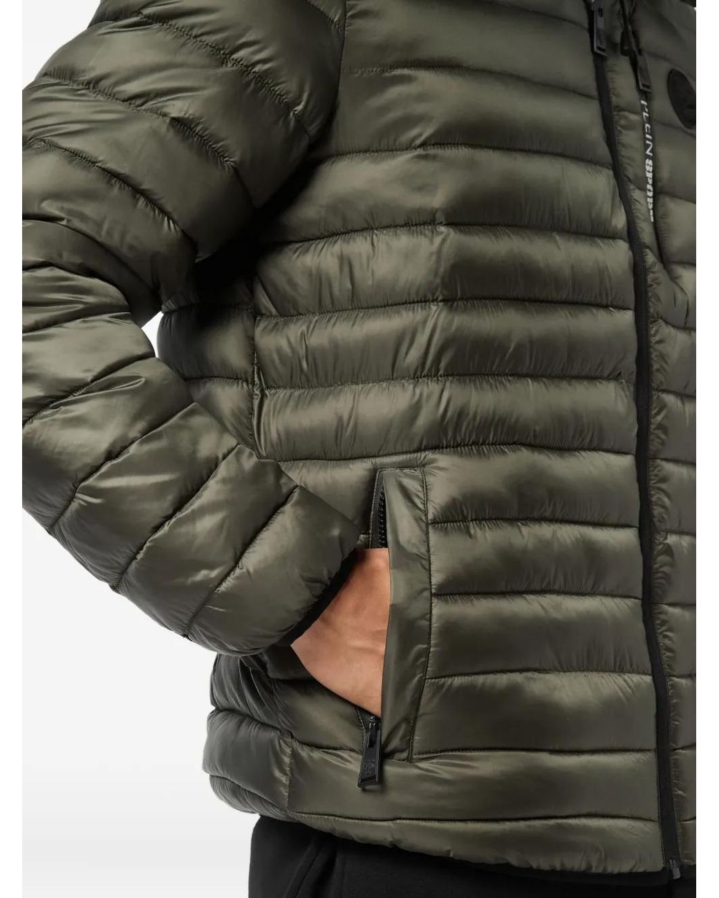Philipp Plein Green Light Jacket Bollo Tiger for men