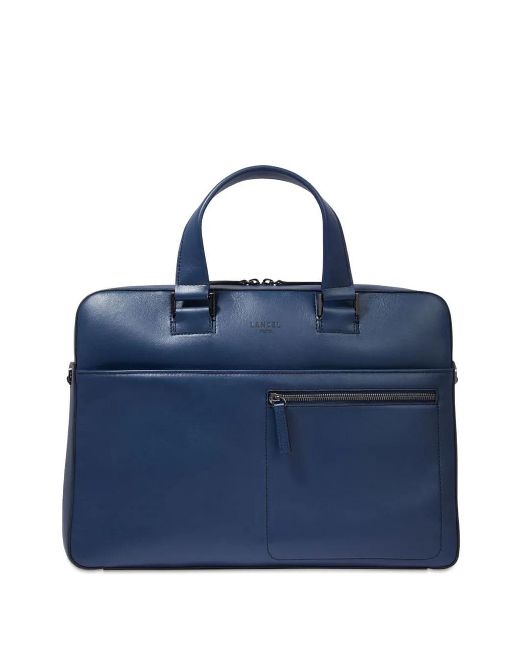 Lancel Blue Max De Leather Briefcase for men